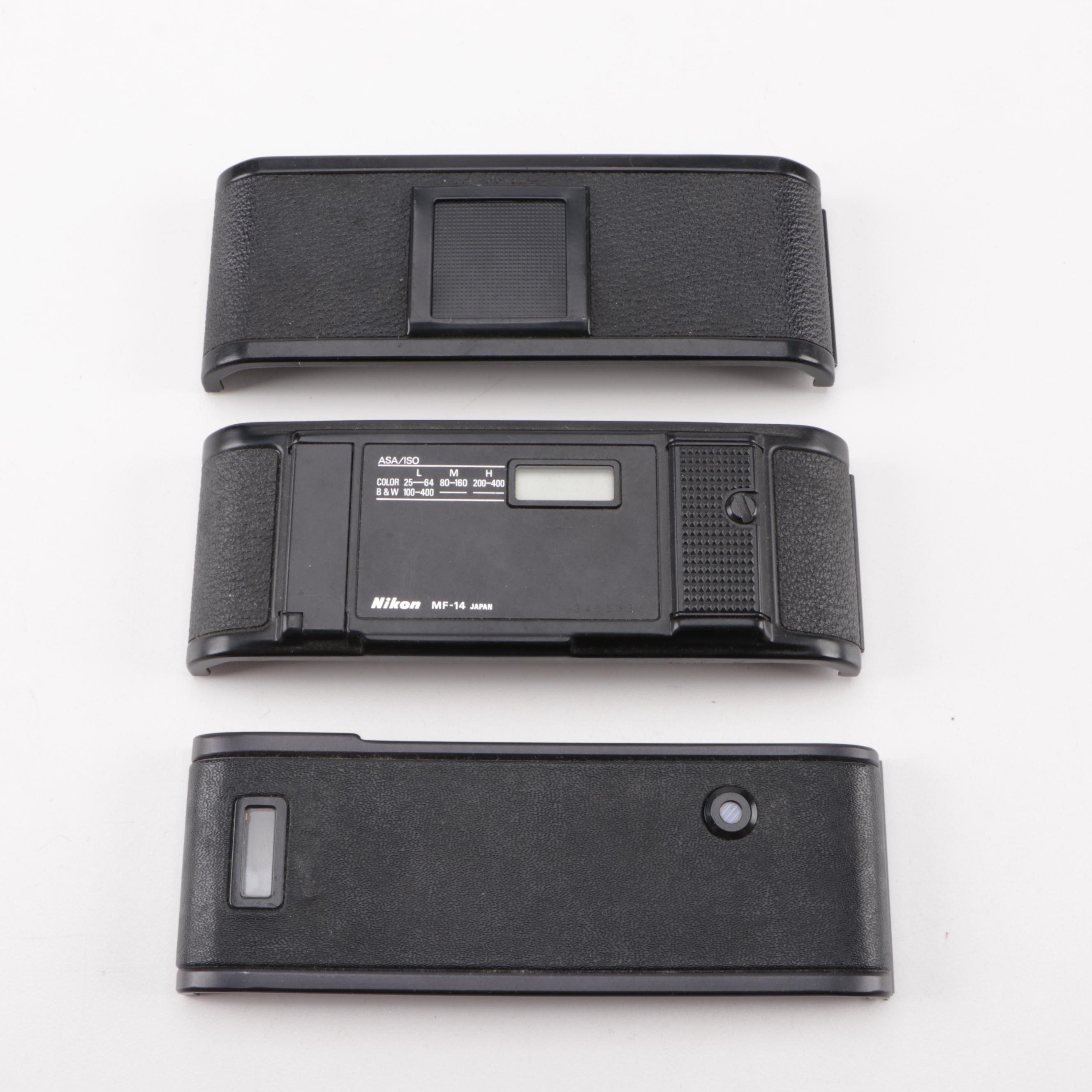 Nikon FE2 35mm SLR Camera with Lenses, Caps and Filters