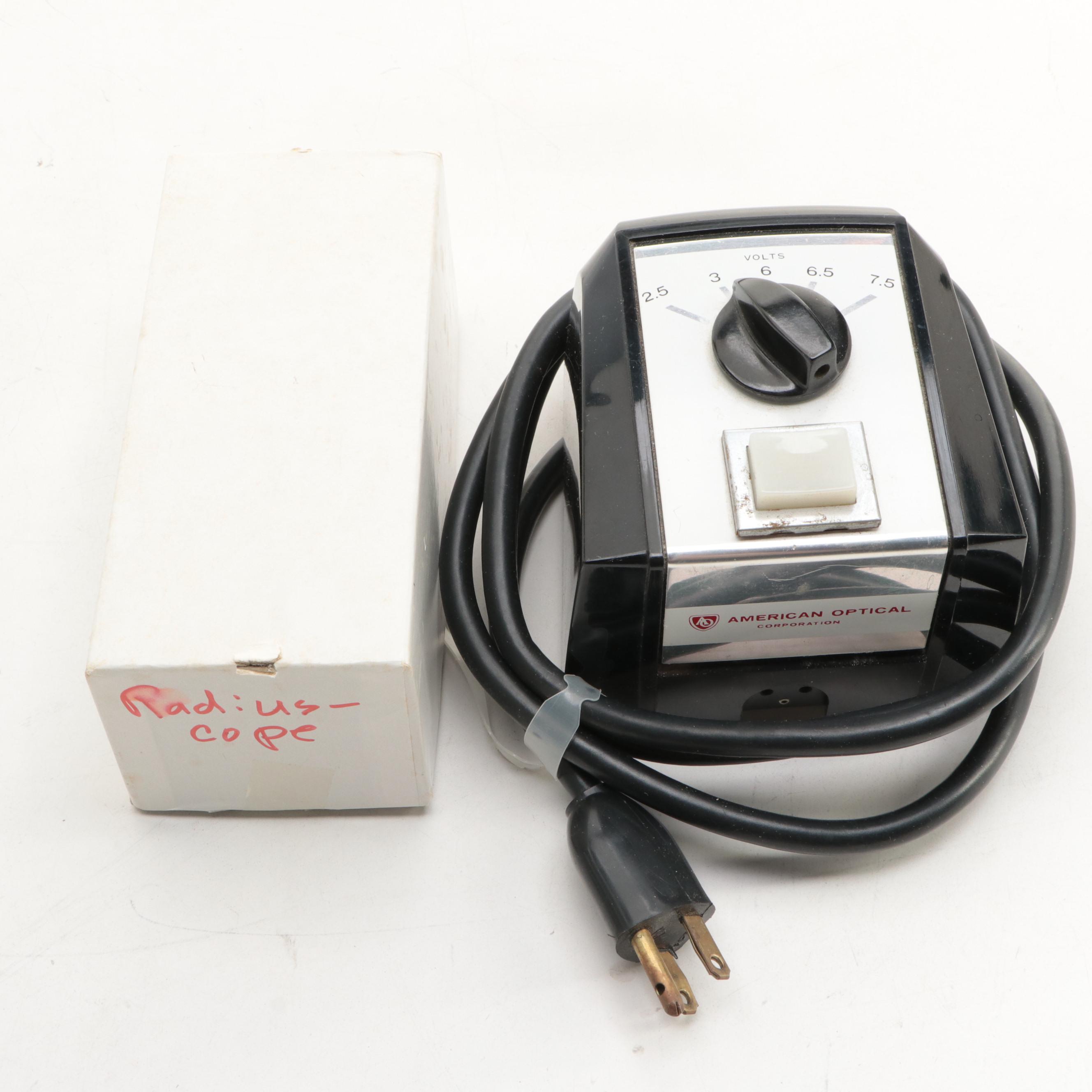 American Optical Corporation Radiuscope