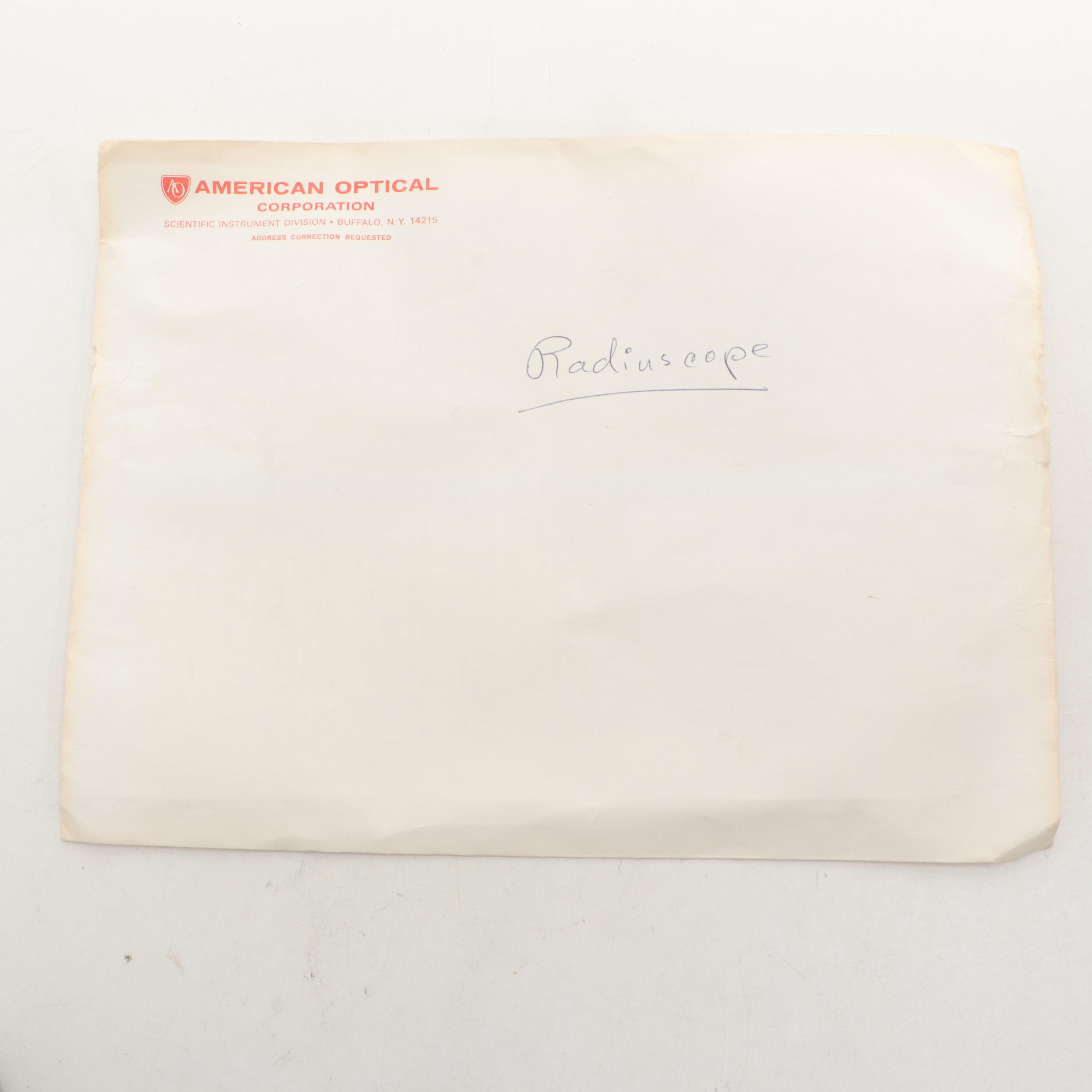 American Optical Corporation Radiuscope