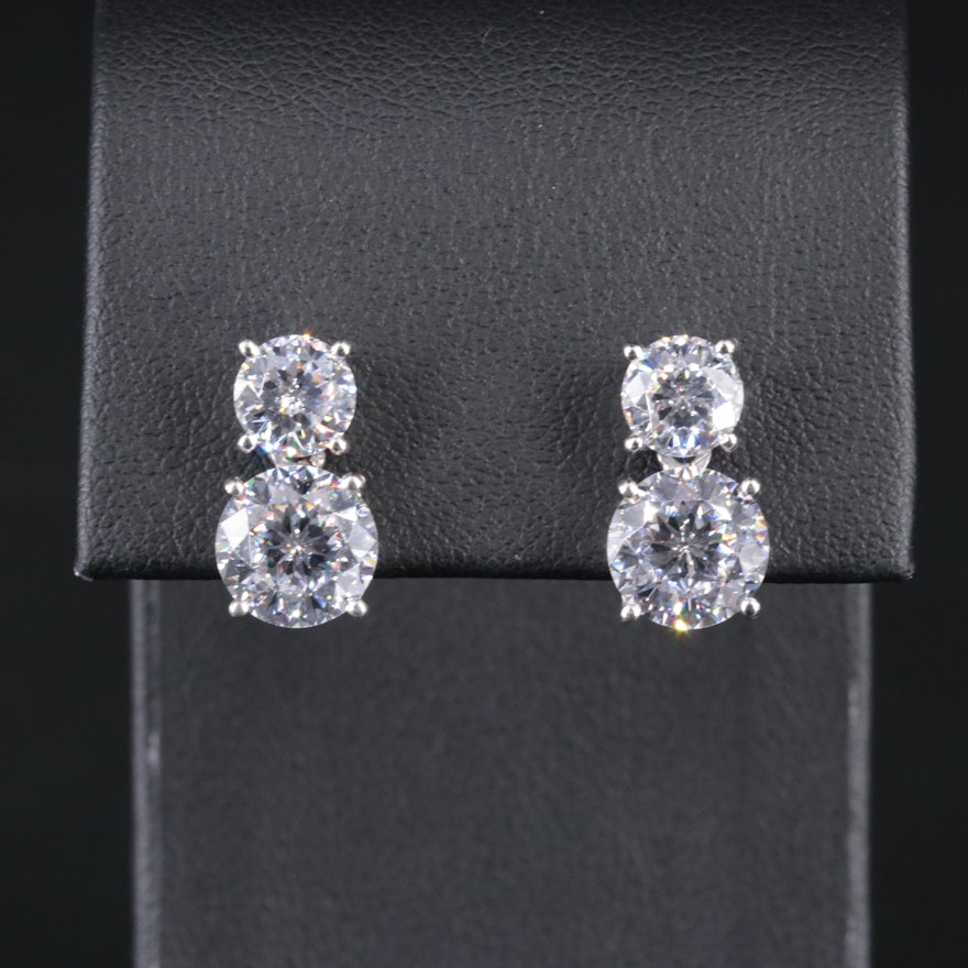 Sterling Cubic Zirconia Earrings