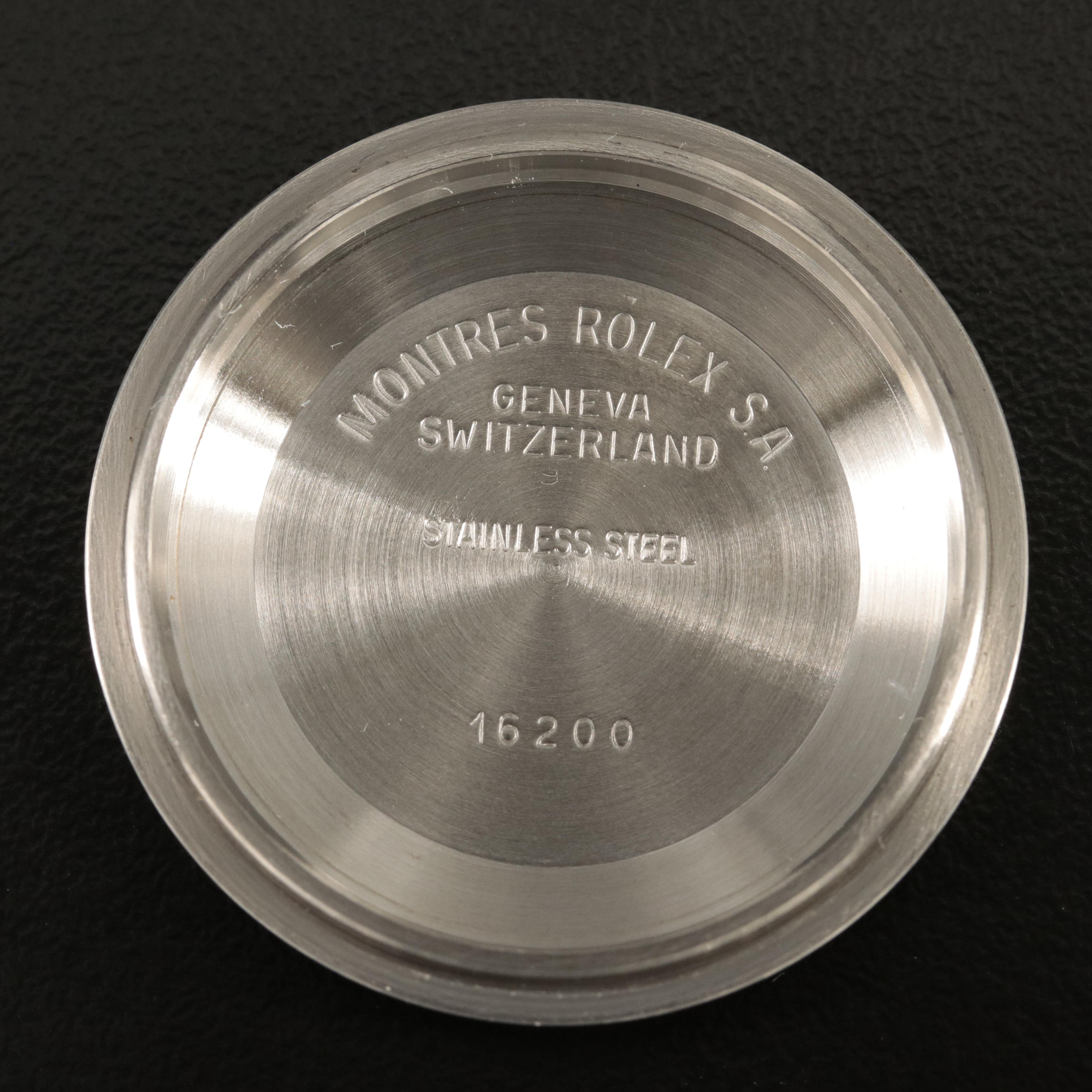 1989 Rolex Oyster Perpetual Datejust Watch with Ivory Roman Dial