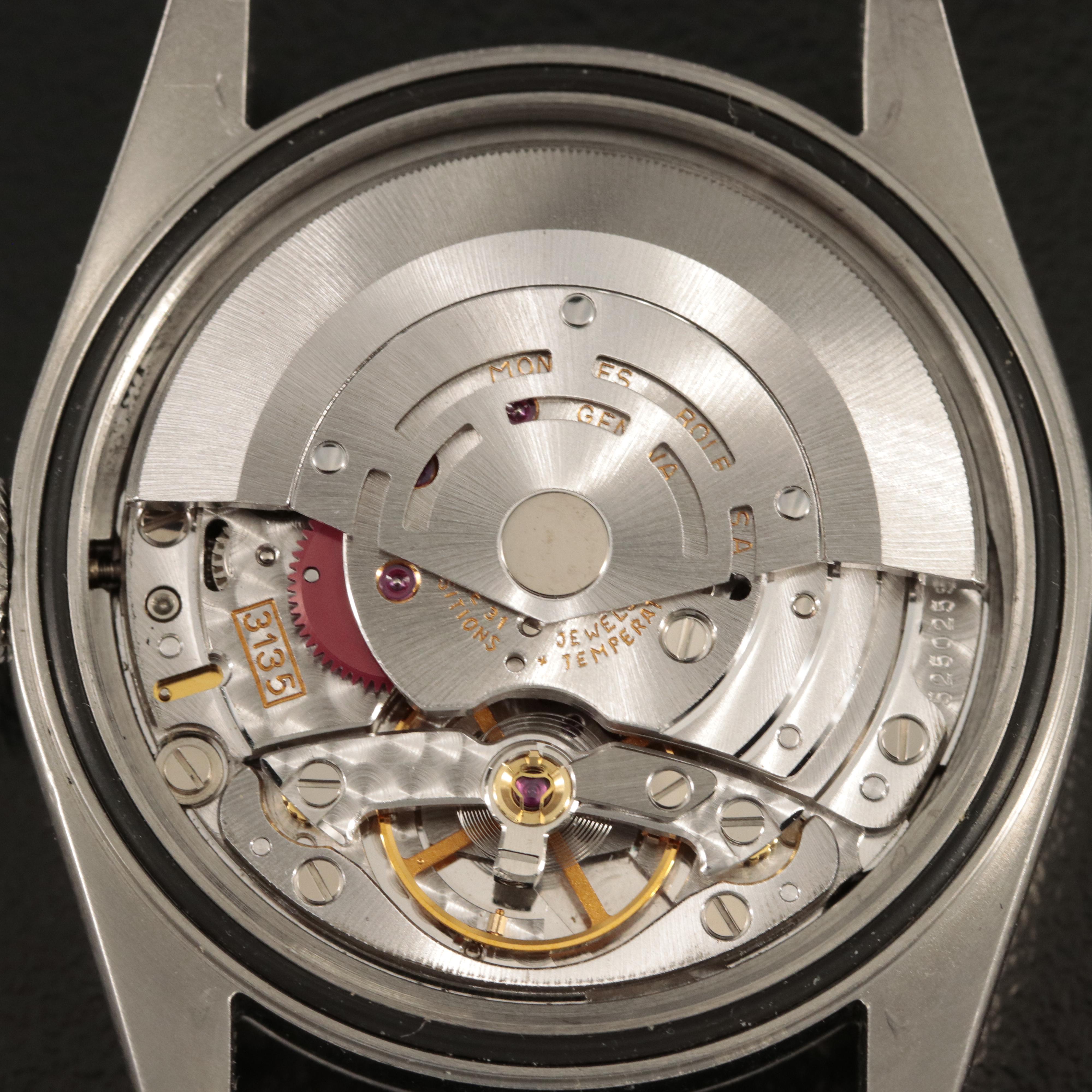 1989 Rolex Oyster Perpetual Datejust Watch with Ivory Roman Dial