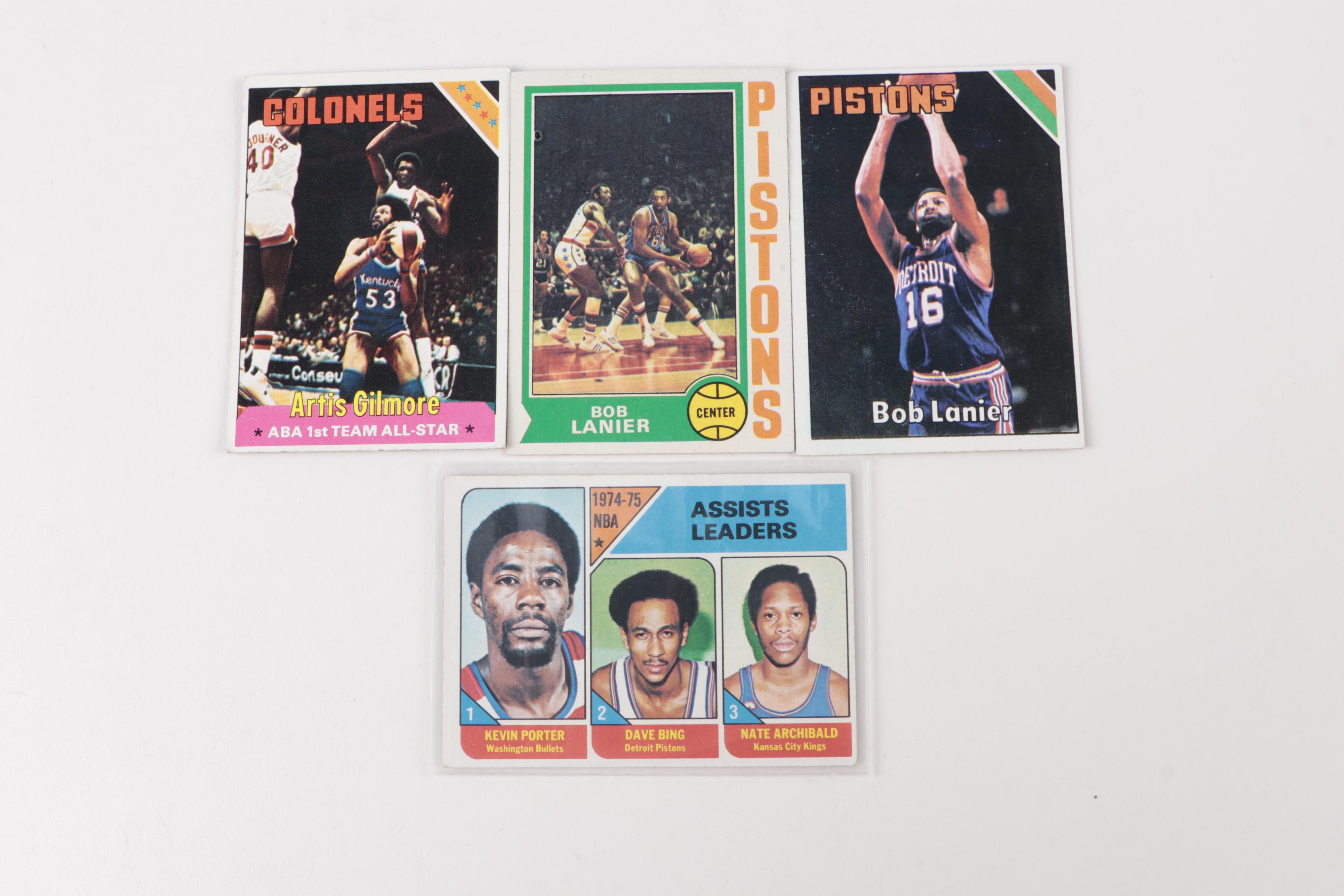 Topps Basketball Cards With Abdul-Jabbar, Erving, Maravich, More, 1970s