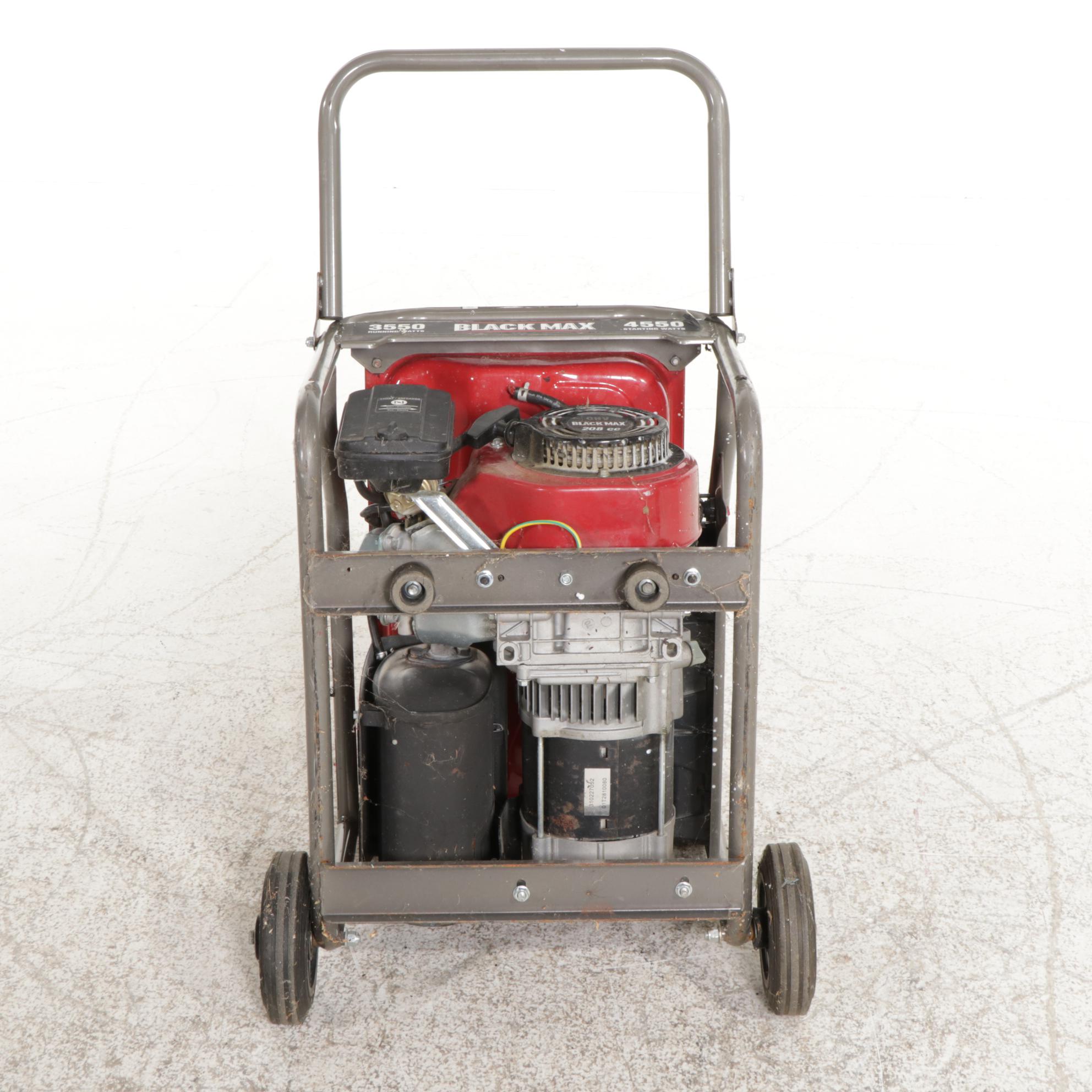 Black Max 208cc Portable Gas Powered Generator