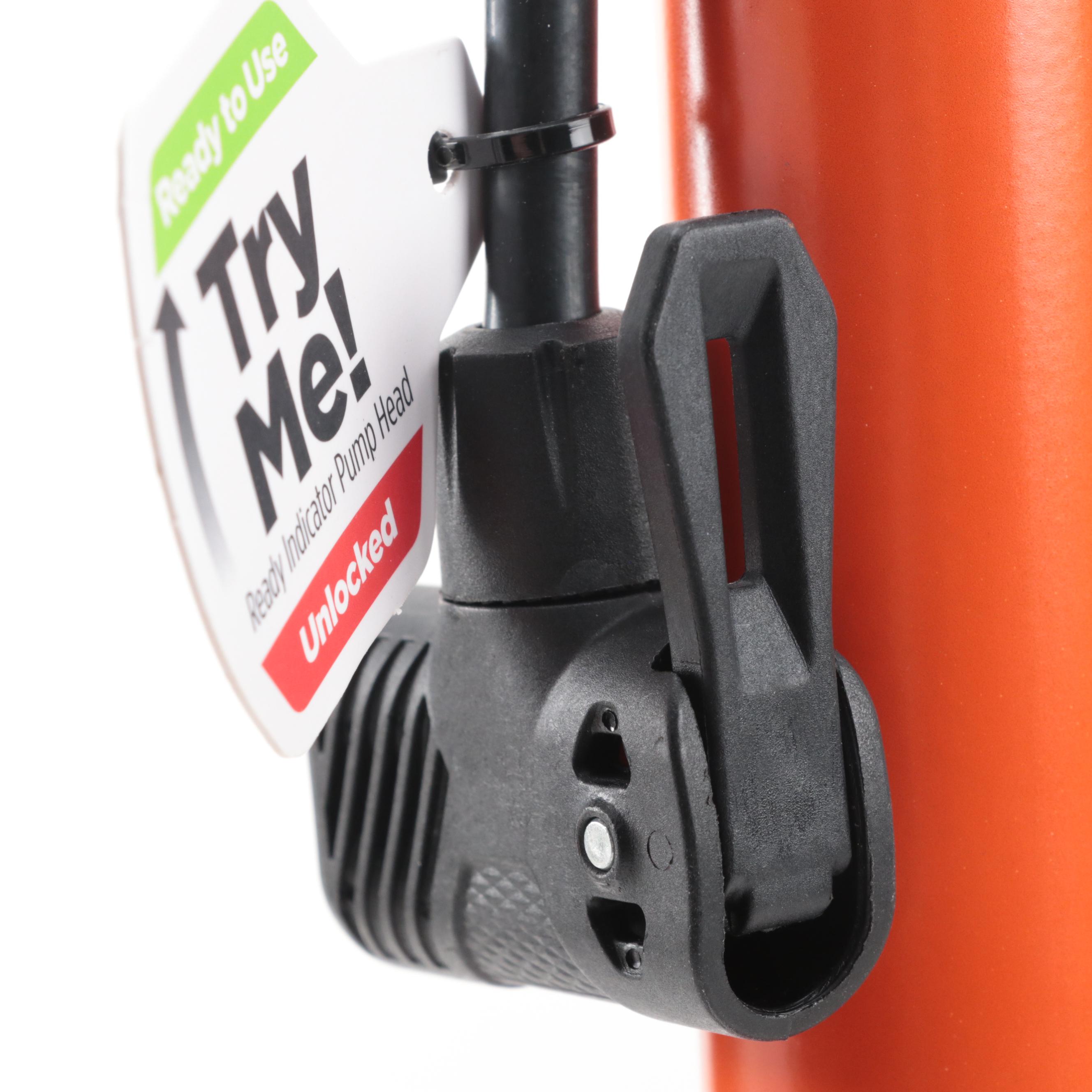 Schwinn Cyclone Tire Floor Pump with Dual Head Nozzle