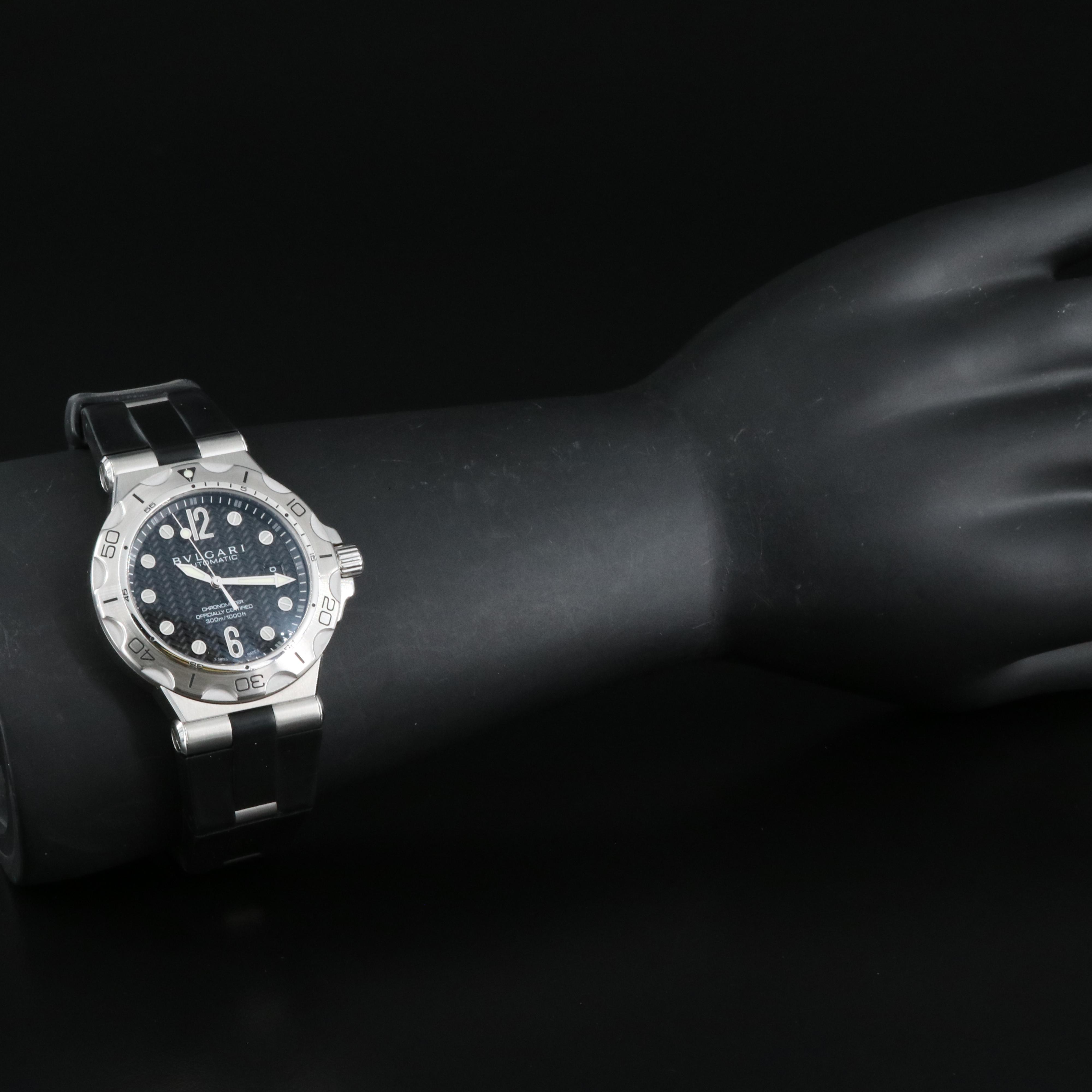 BVLGARI Diagono Professional 300 Stainless Steel Watch