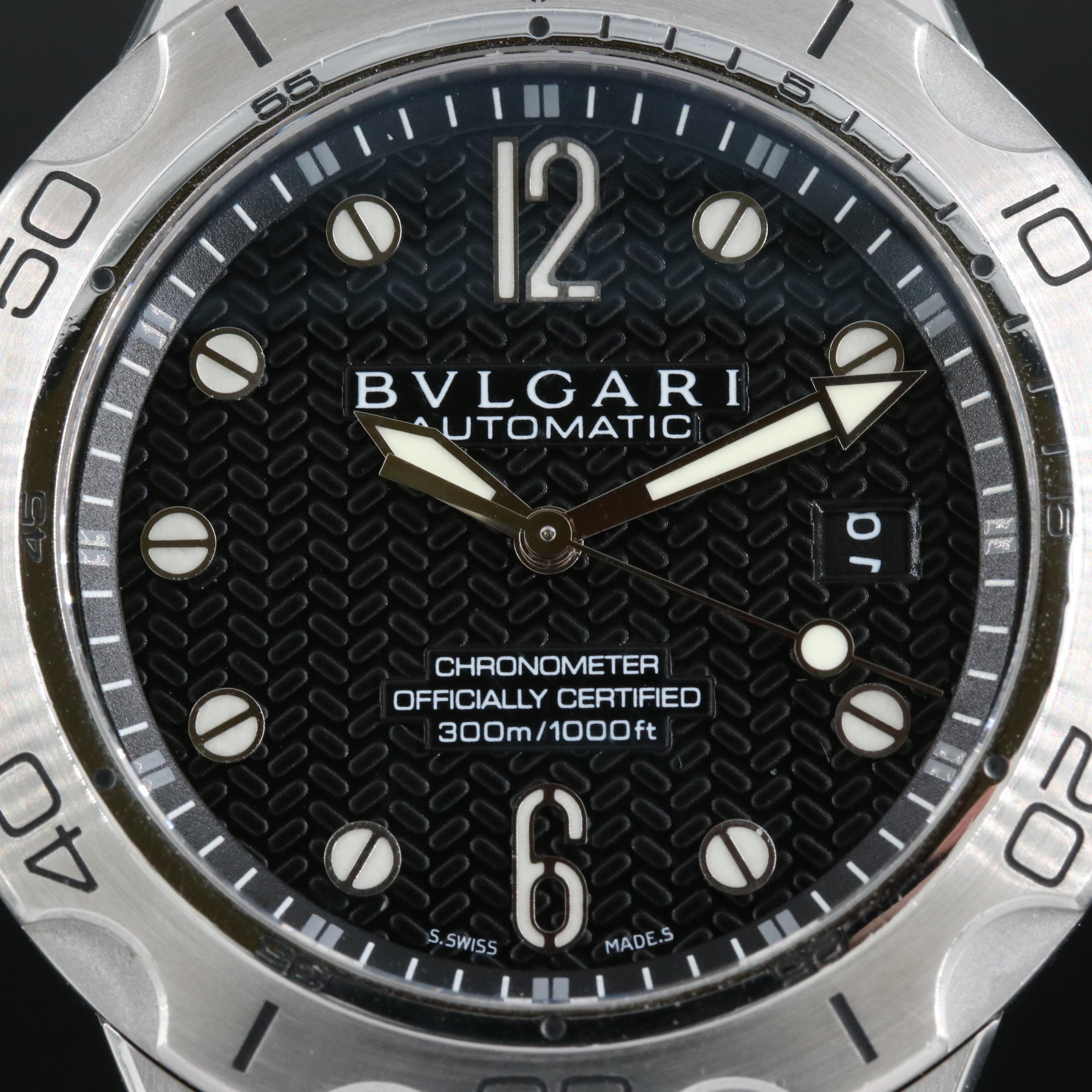 BVLGARI Diagono Professional 300 Stainless Steel Watch