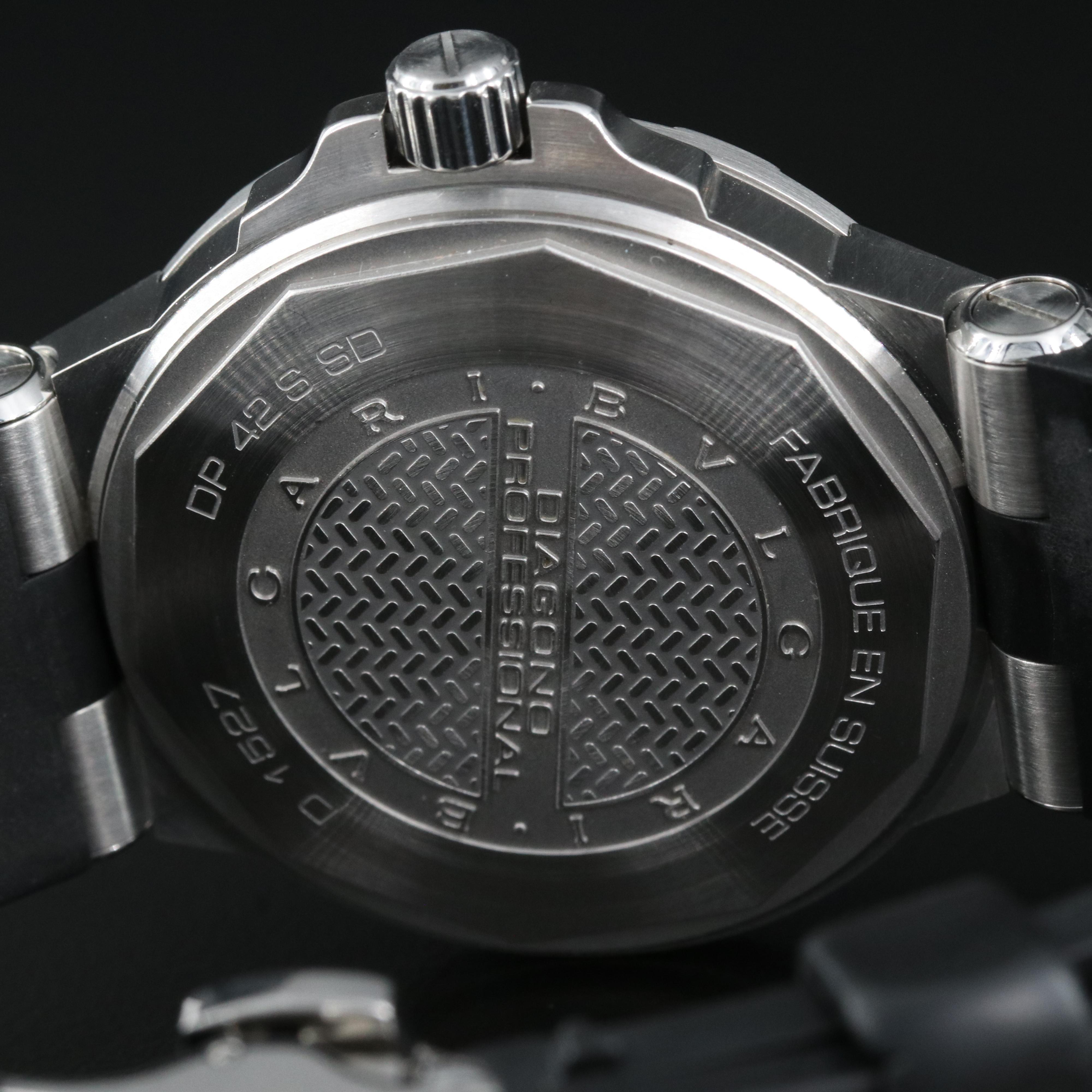 BVLGARI Diagono Professional 300 Stainless Steel Watch