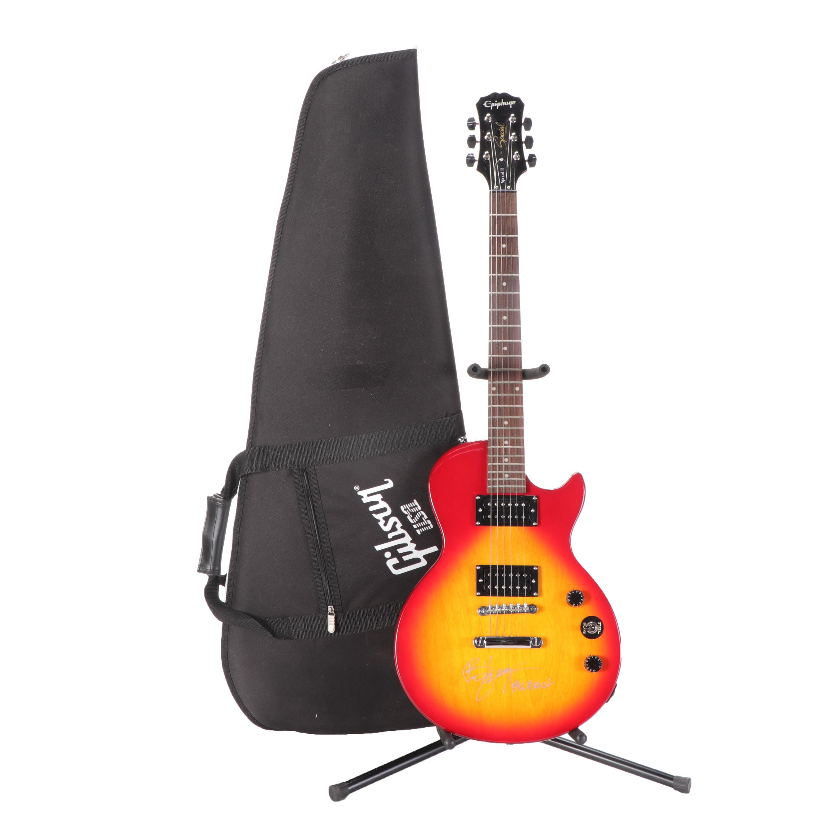 Big Kenny Alphin Signed Gibson Epiphone Special II Guitar