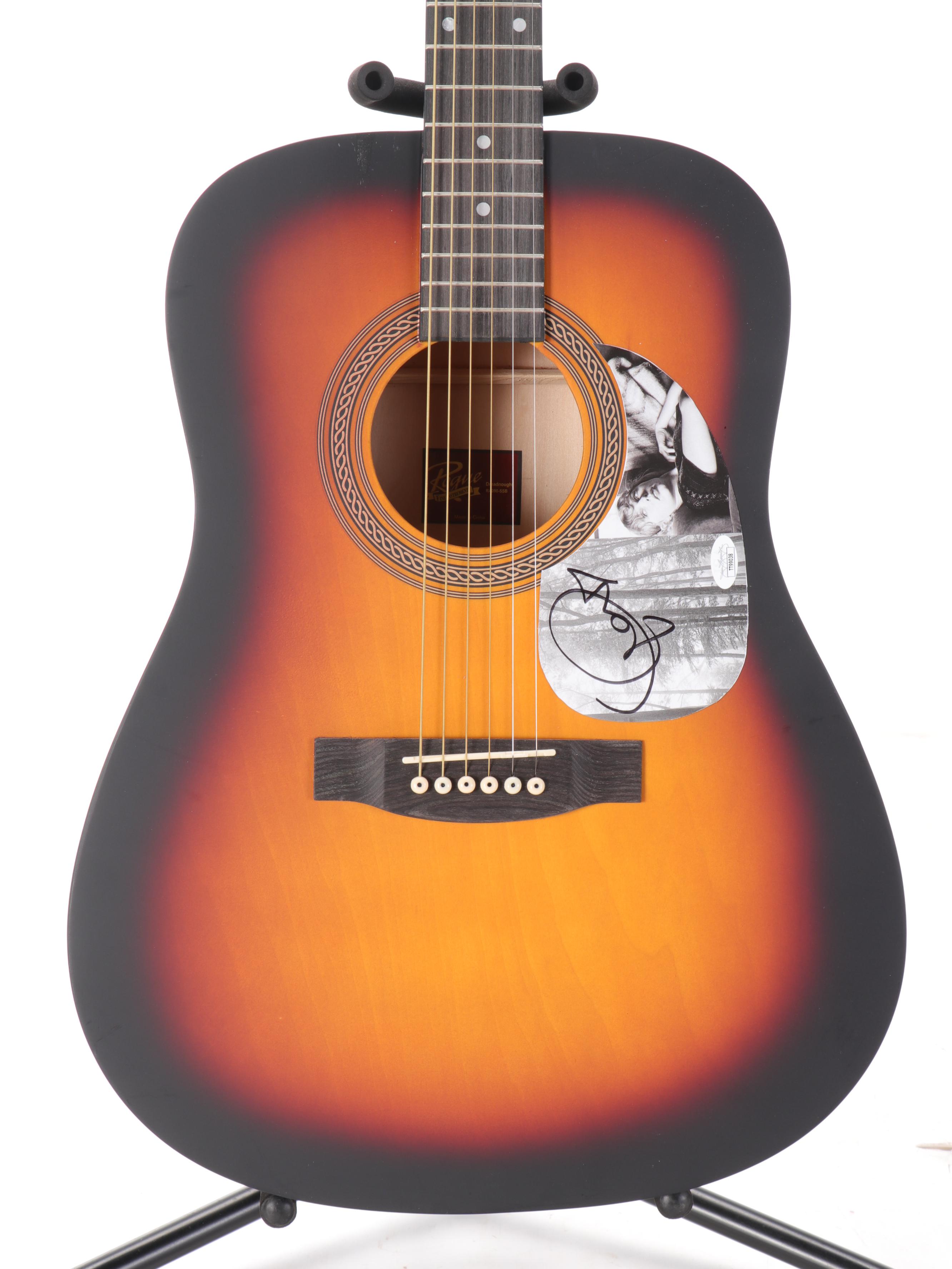 Taylor Swift Signed Rogue Dreadnought Satin Sunburst Acoustic Guitar