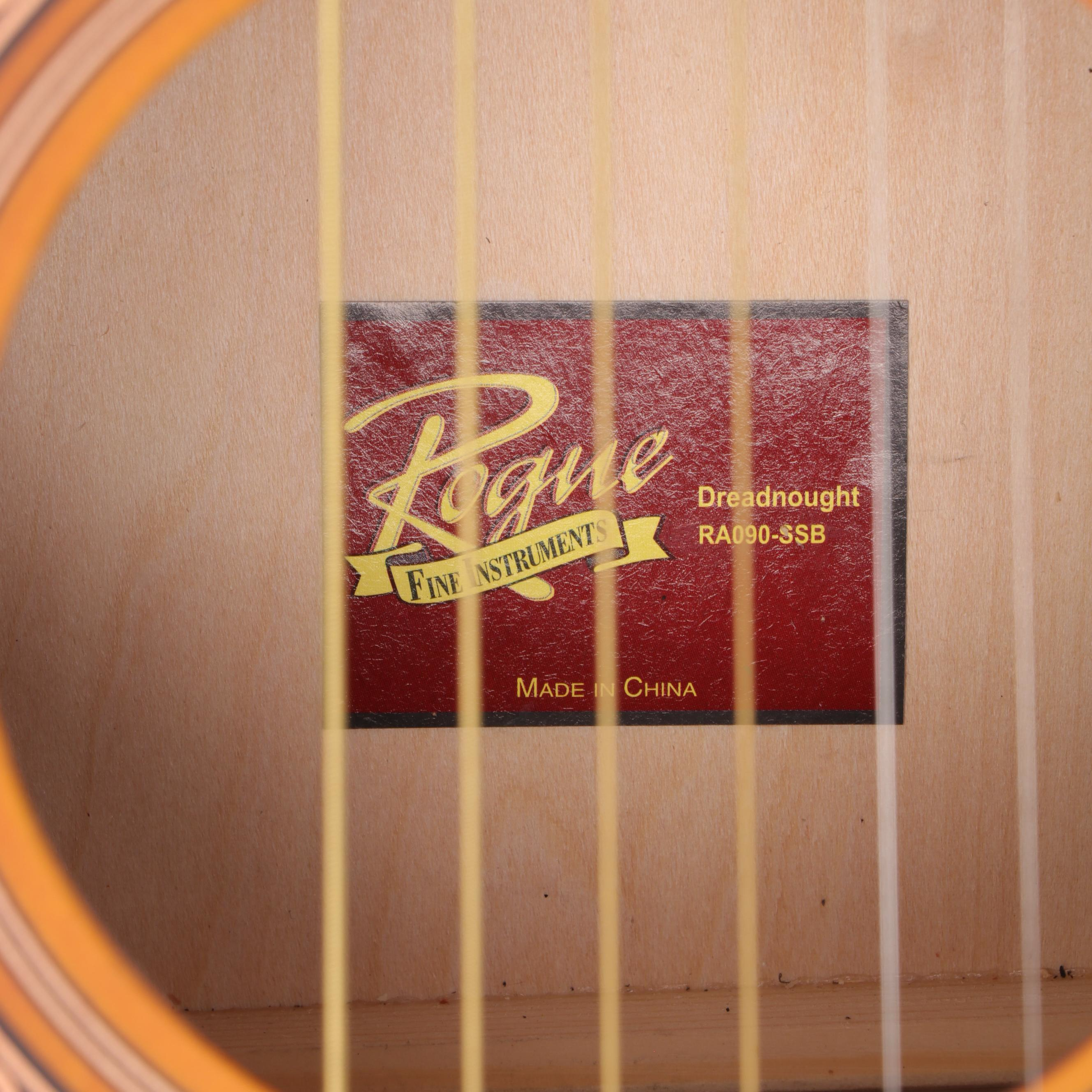 Taylor Swift Signed Rogue Dreadnought Satin Sunburst Acoustic Guitar
