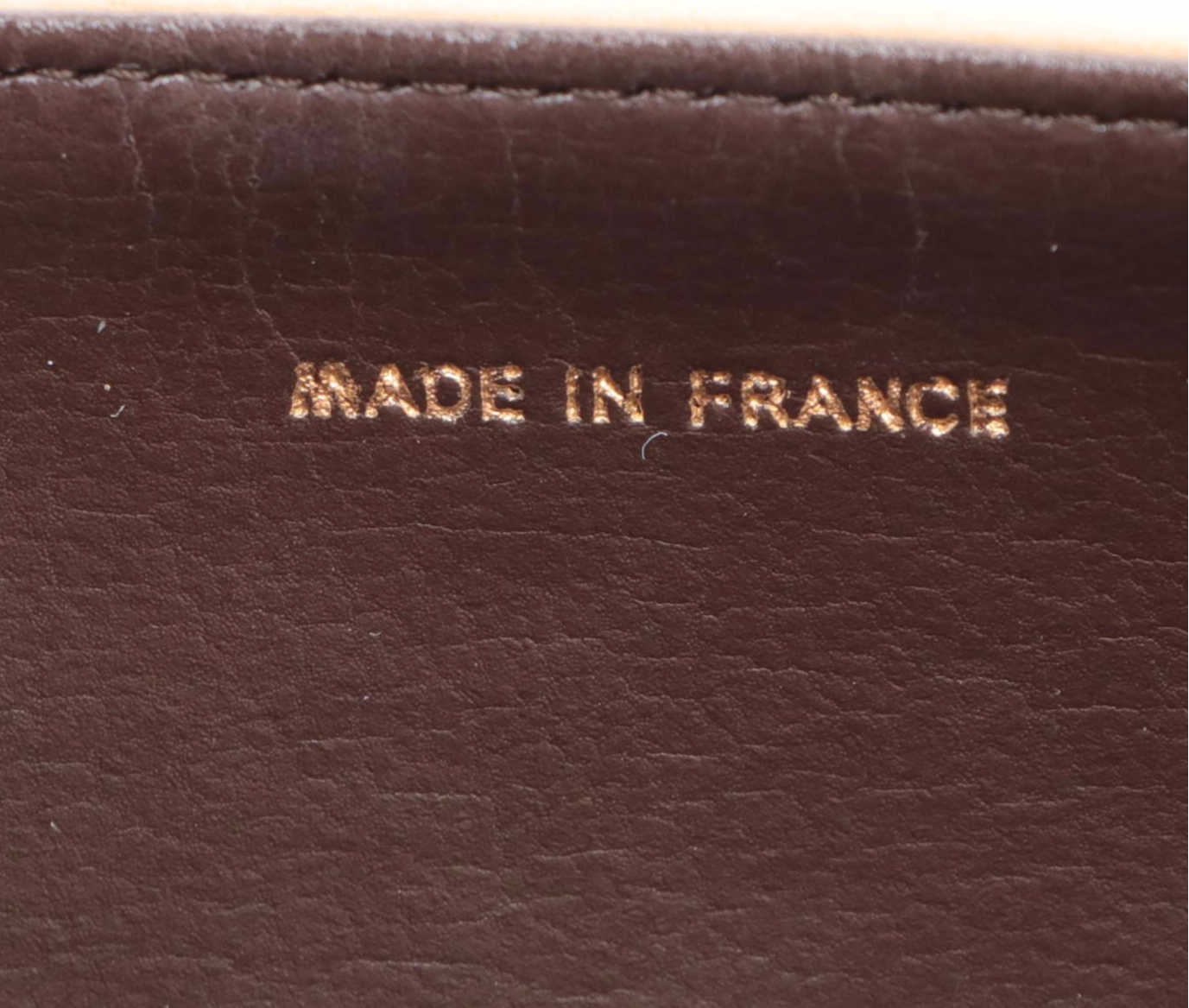 Chanel CC Small Flap Shoulder Bag in Beige Quilted Lambskin Leather