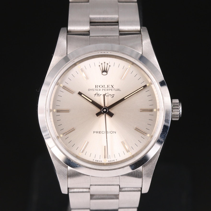 1990-1991 Rolex Oyster Perpetual Air-King Wristwatch