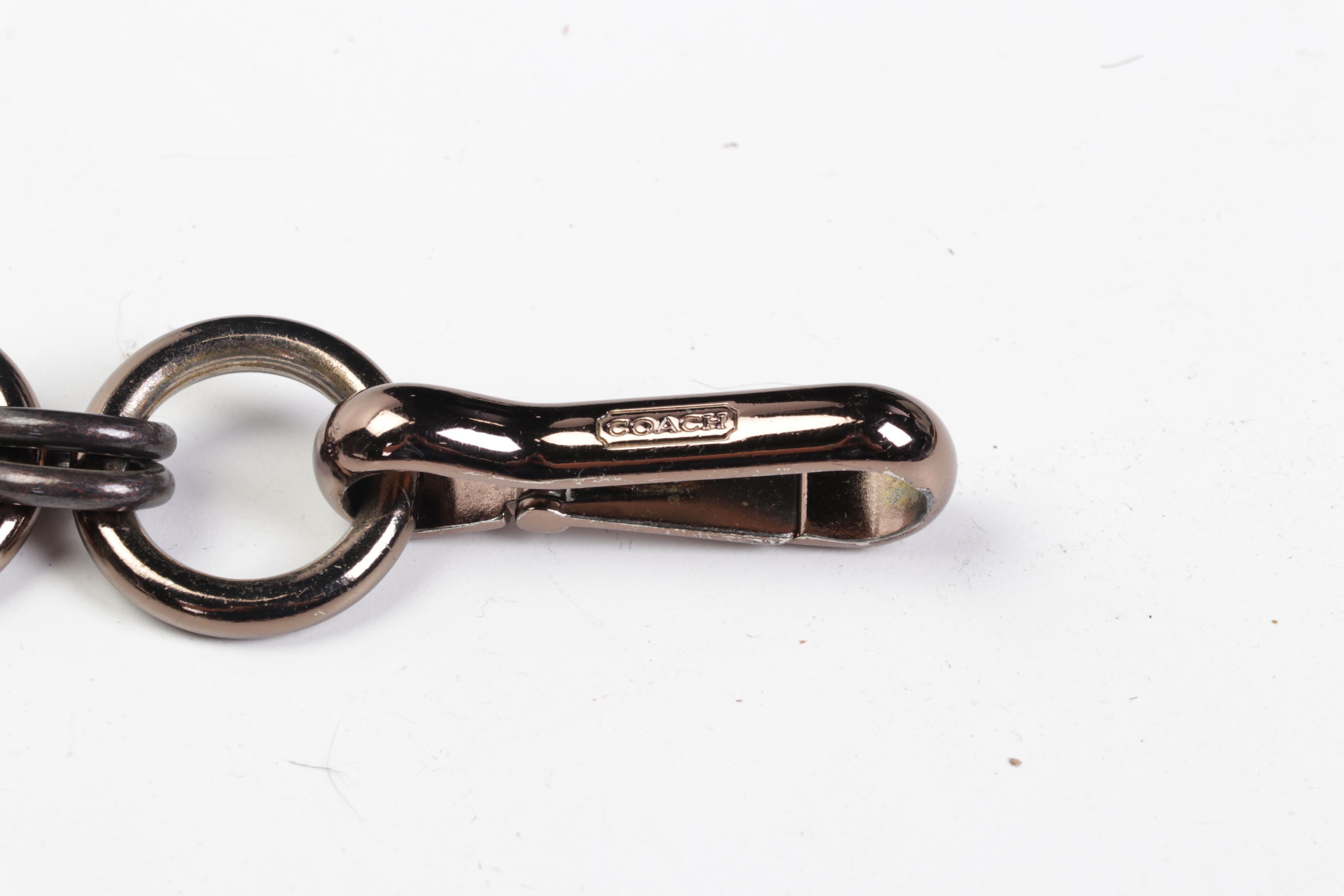 Coach 70th Anniversary Caroline Madison Satchel In Brown Embossed Leather