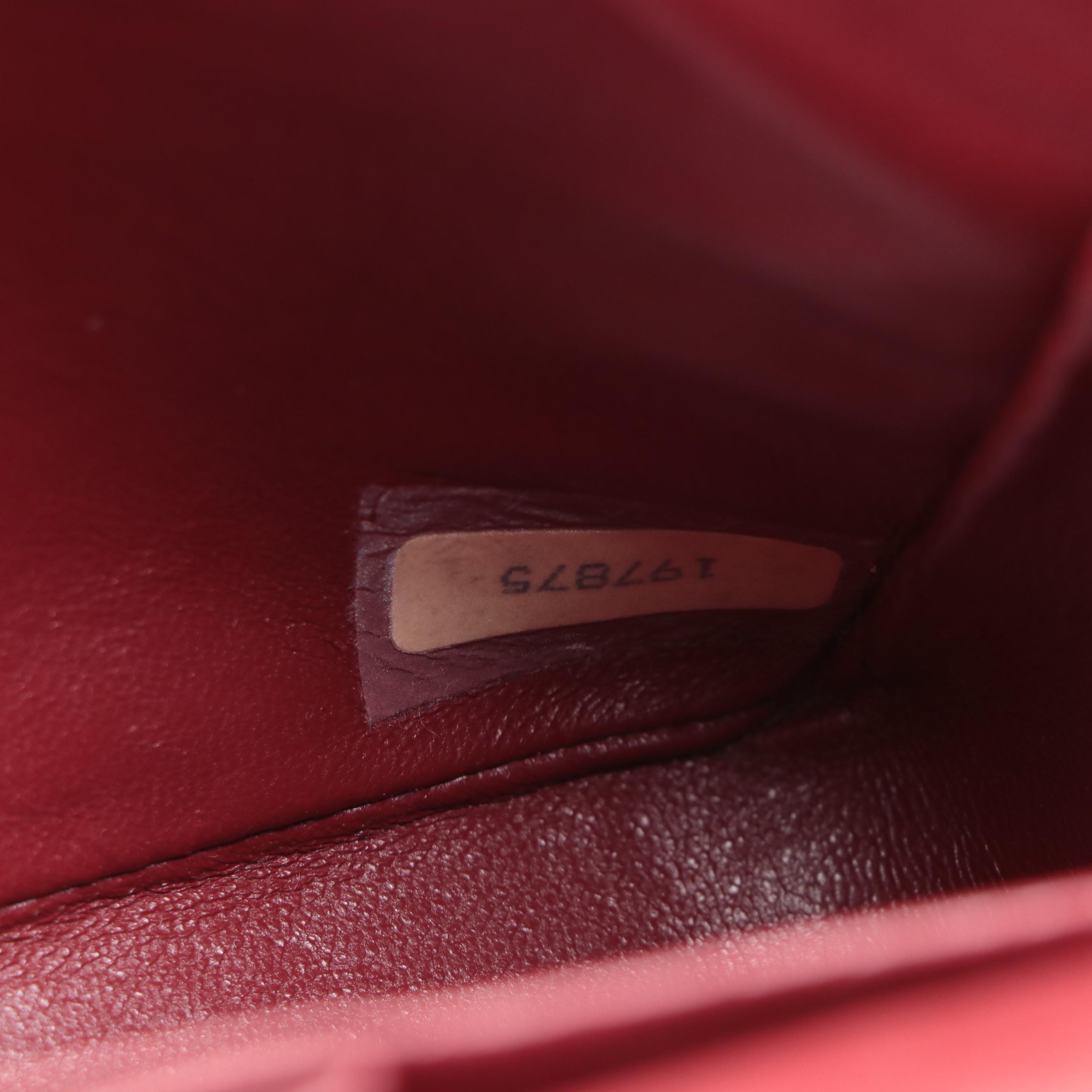 Chanel CC Small Double Flap Shoulder Bag in Quilted Black Lambskin Leather