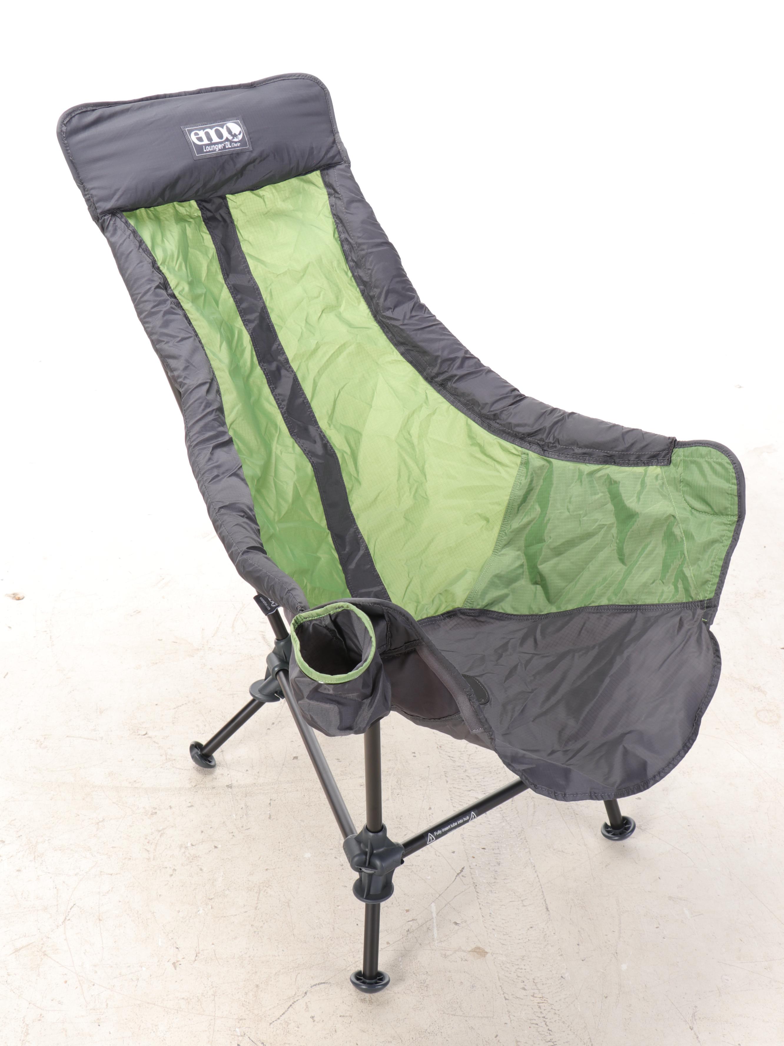 Eagles Nest Outfitters Lounger DL Chair with Folding Pull Along Cart