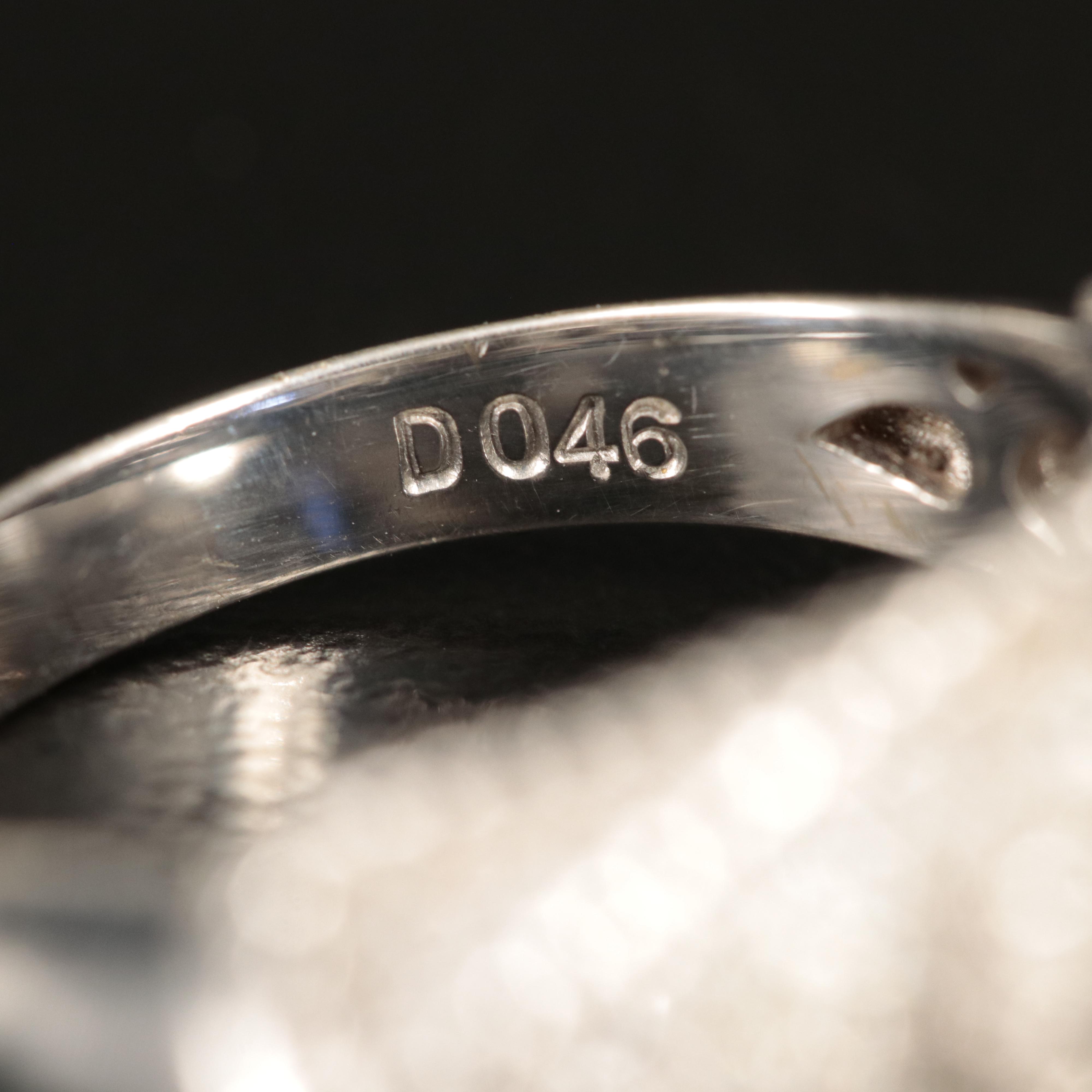 18K Sapphire and Diamond Ring