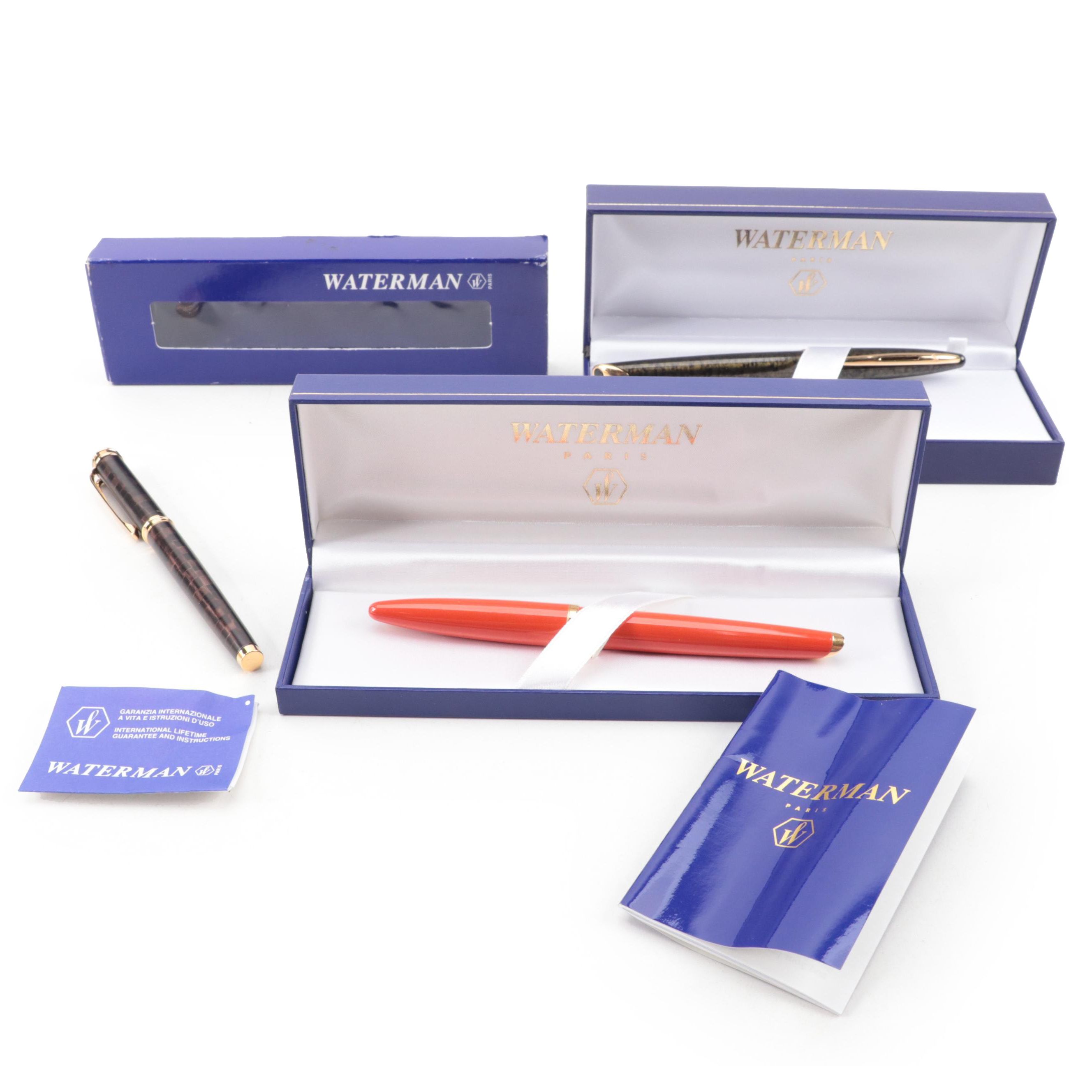 Waterman Ballpoint Pens and Fountain Pens