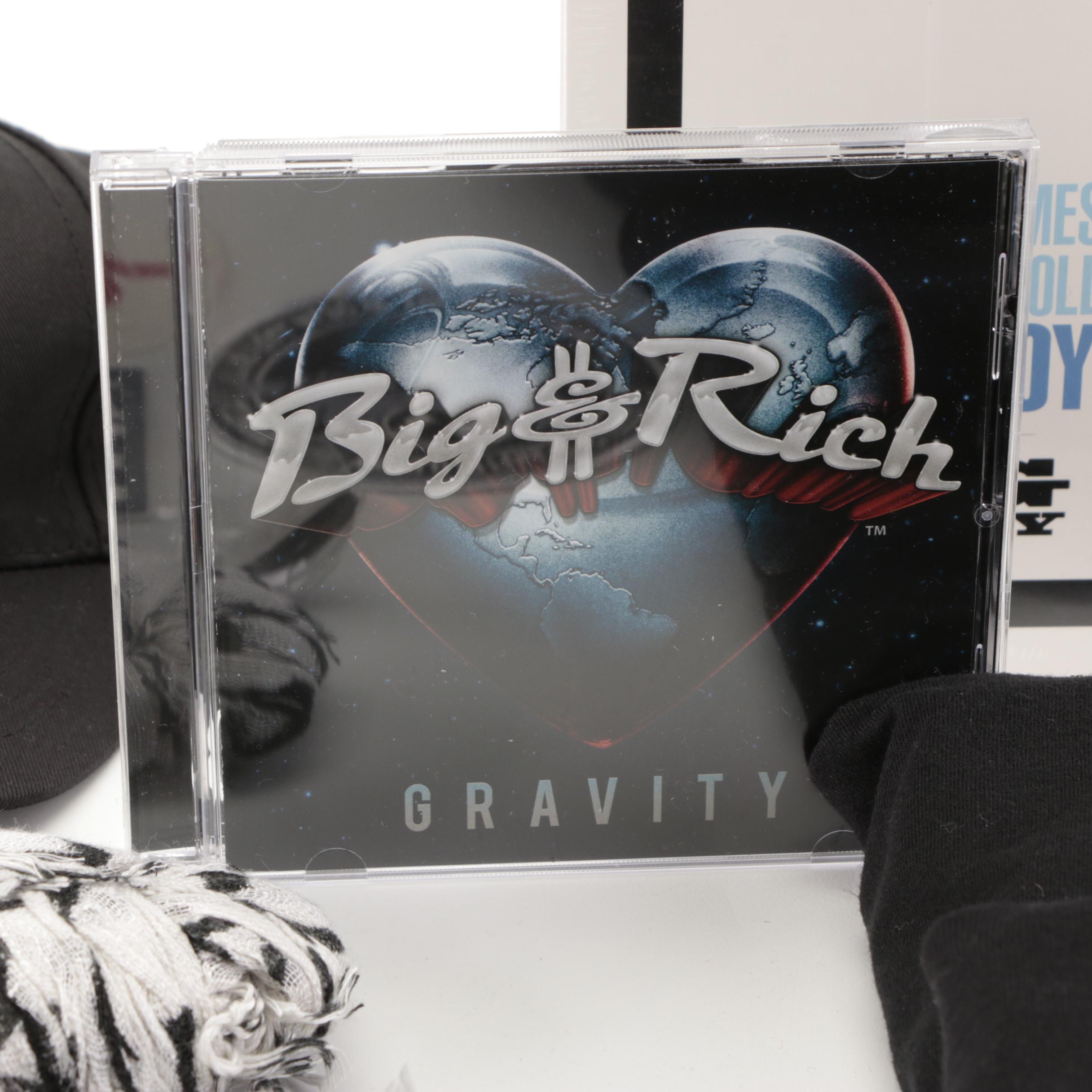 Big & Rich Tour Merchandise Including Signed Album, CD, Shirts, and More