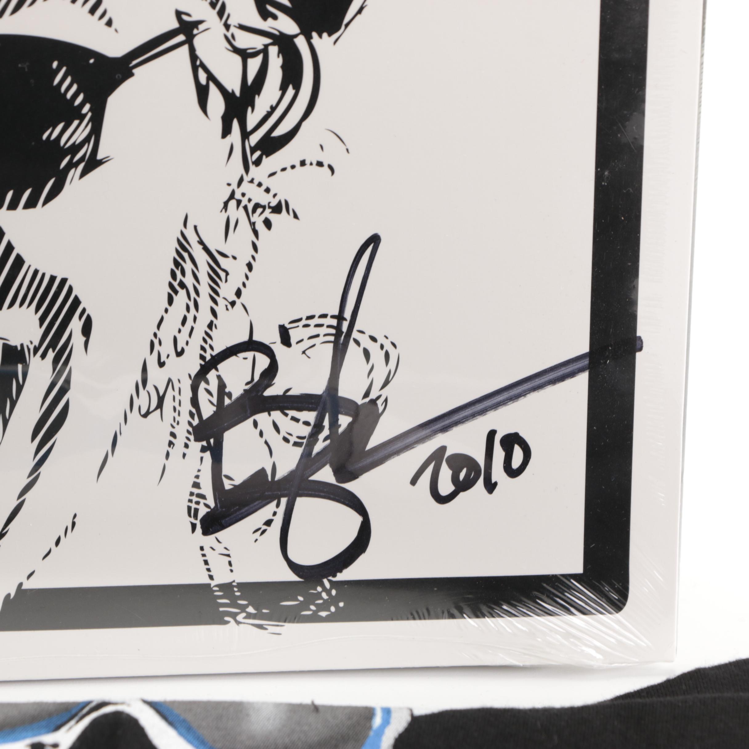 Big & Rich Tour Merchandise Including Signed Album, CD, Shirts, and More