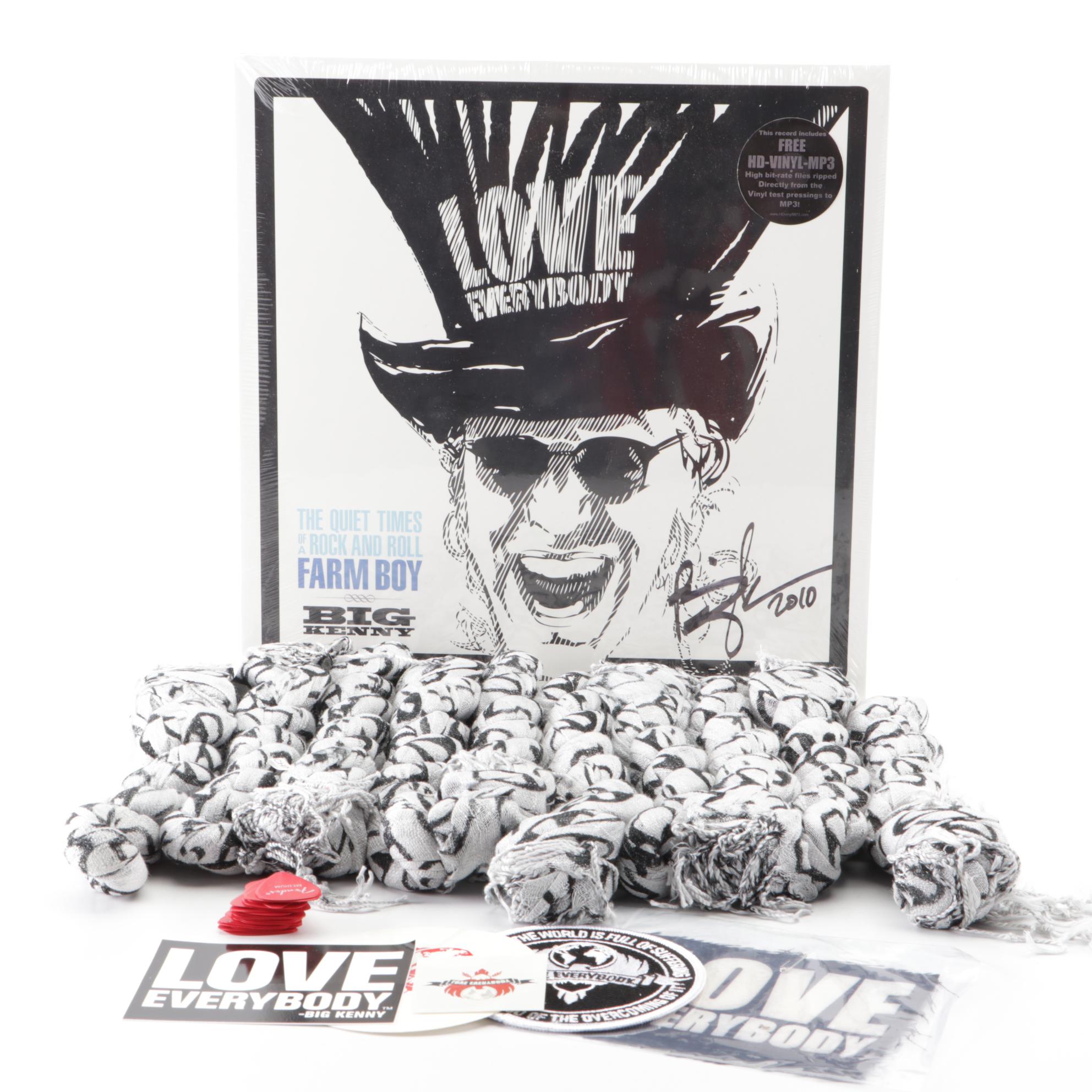 Big & Rich Tour Merchandise Including Signed Album, Fender Guitar Picks and More