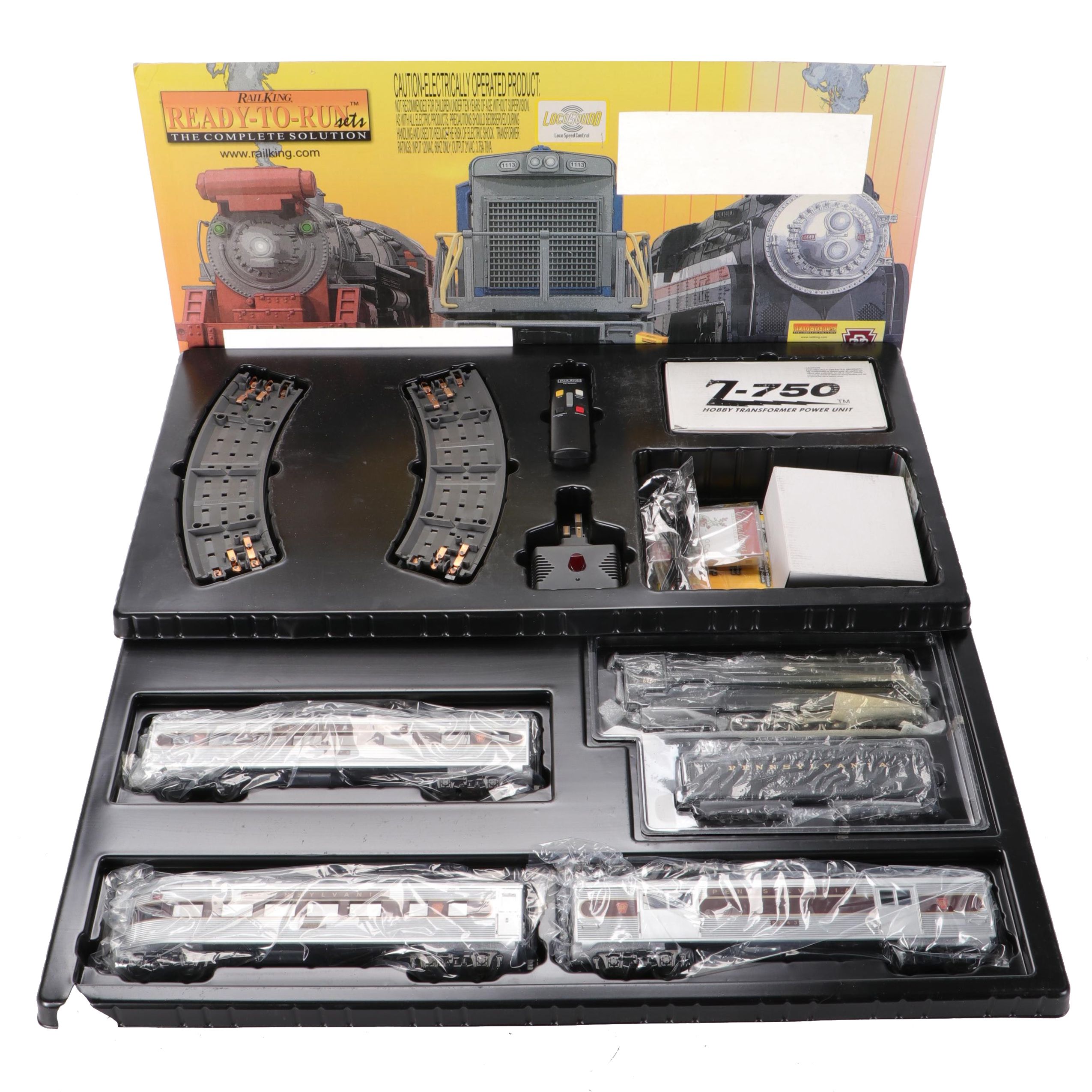 Rail King Ready to Run The Complete Solution Pennsylvania Railroad Train Set
