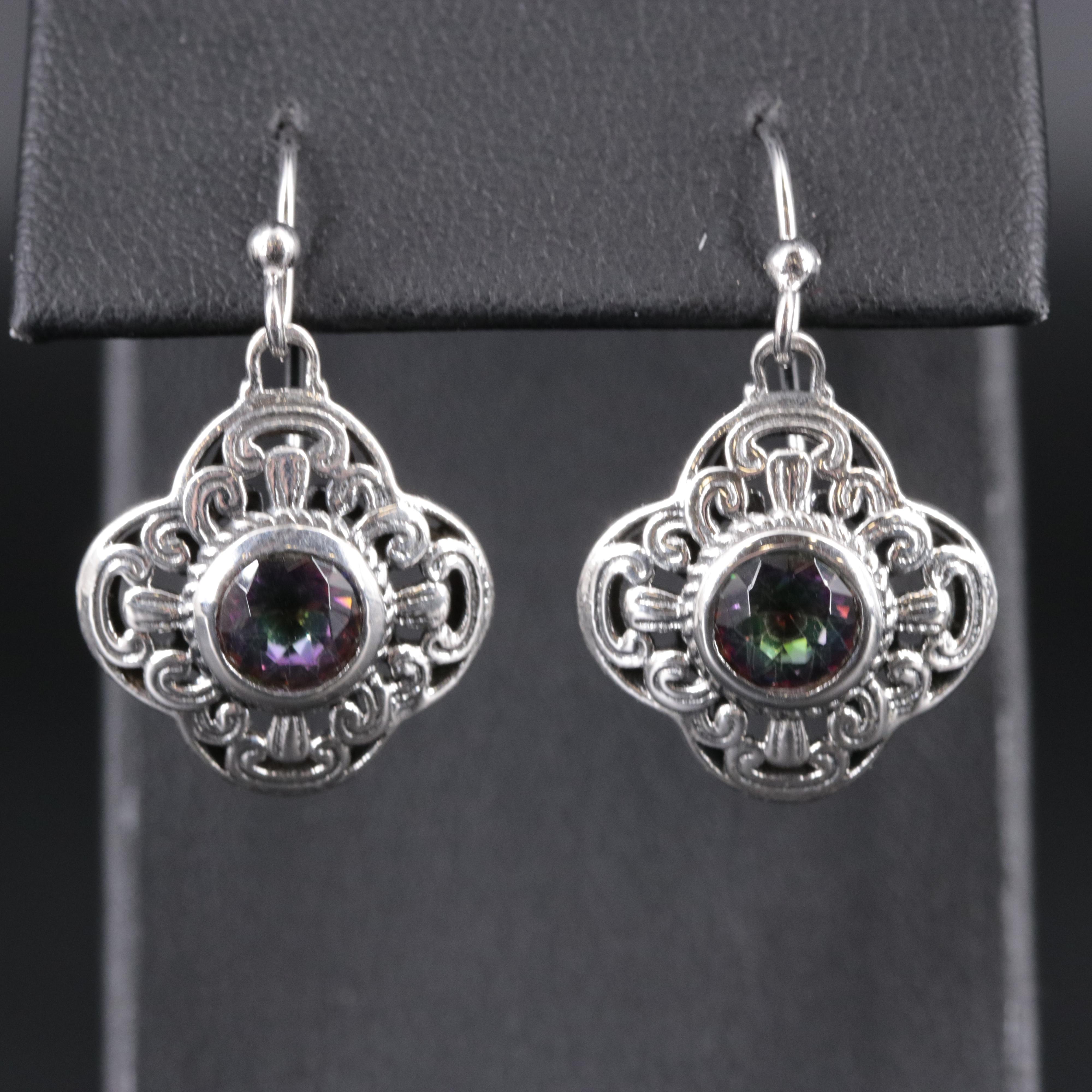 Sterling Silver Gemstone Earrings