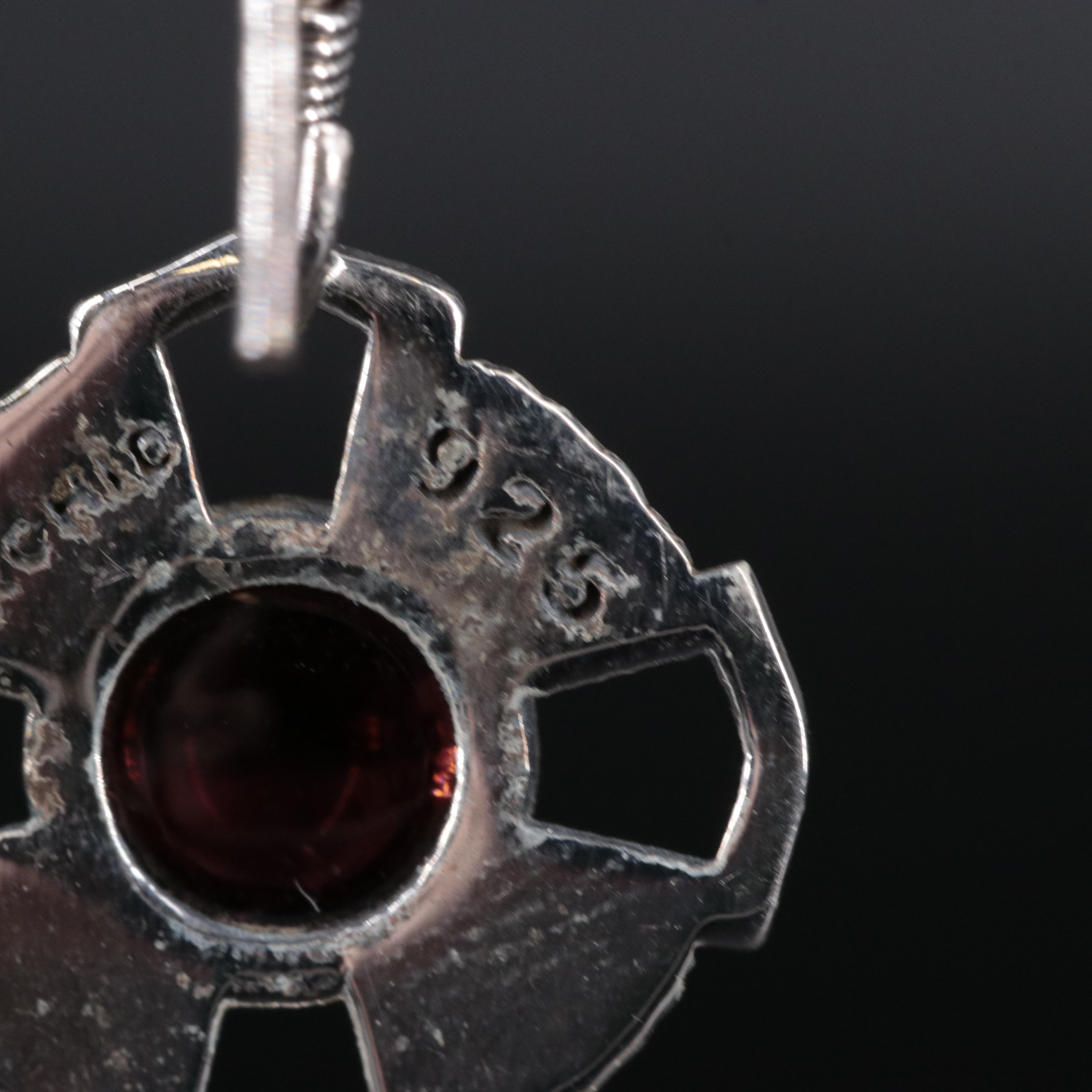 2-Piece Sterling Dangle Earrings Set