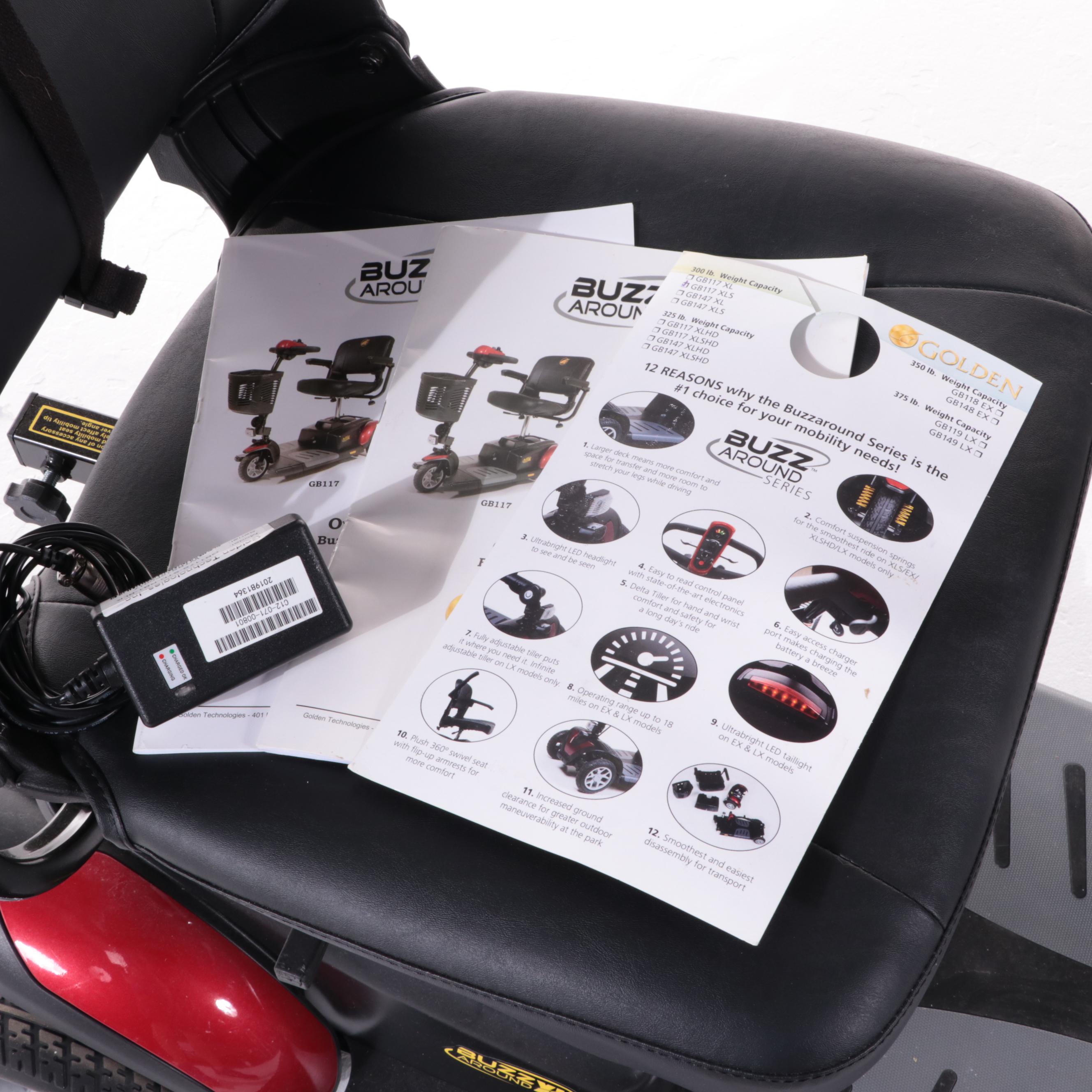 Golden "Buzz Around" Series XLS Mobility Scooter