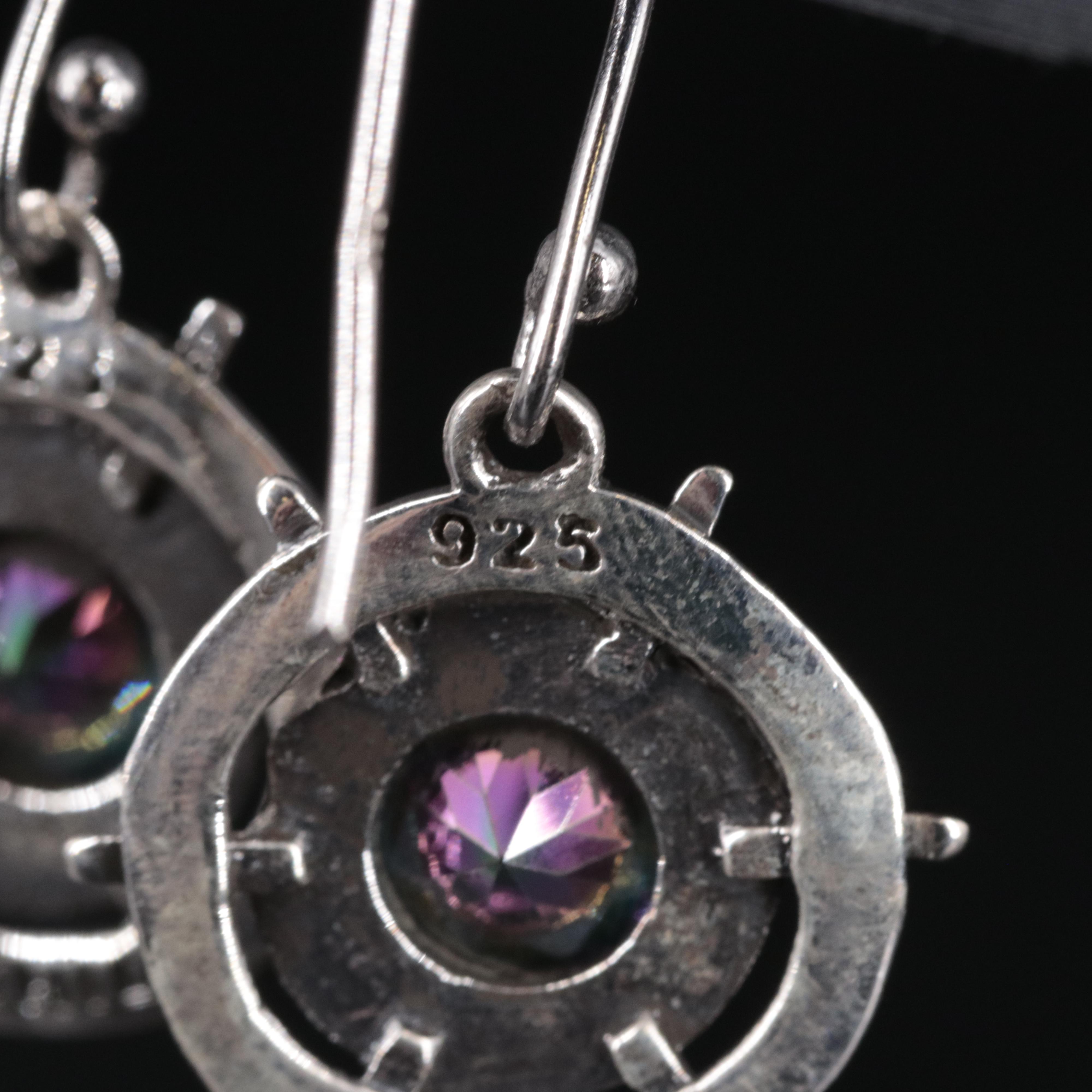 2-Piece Sterling Dangle Earrings Set