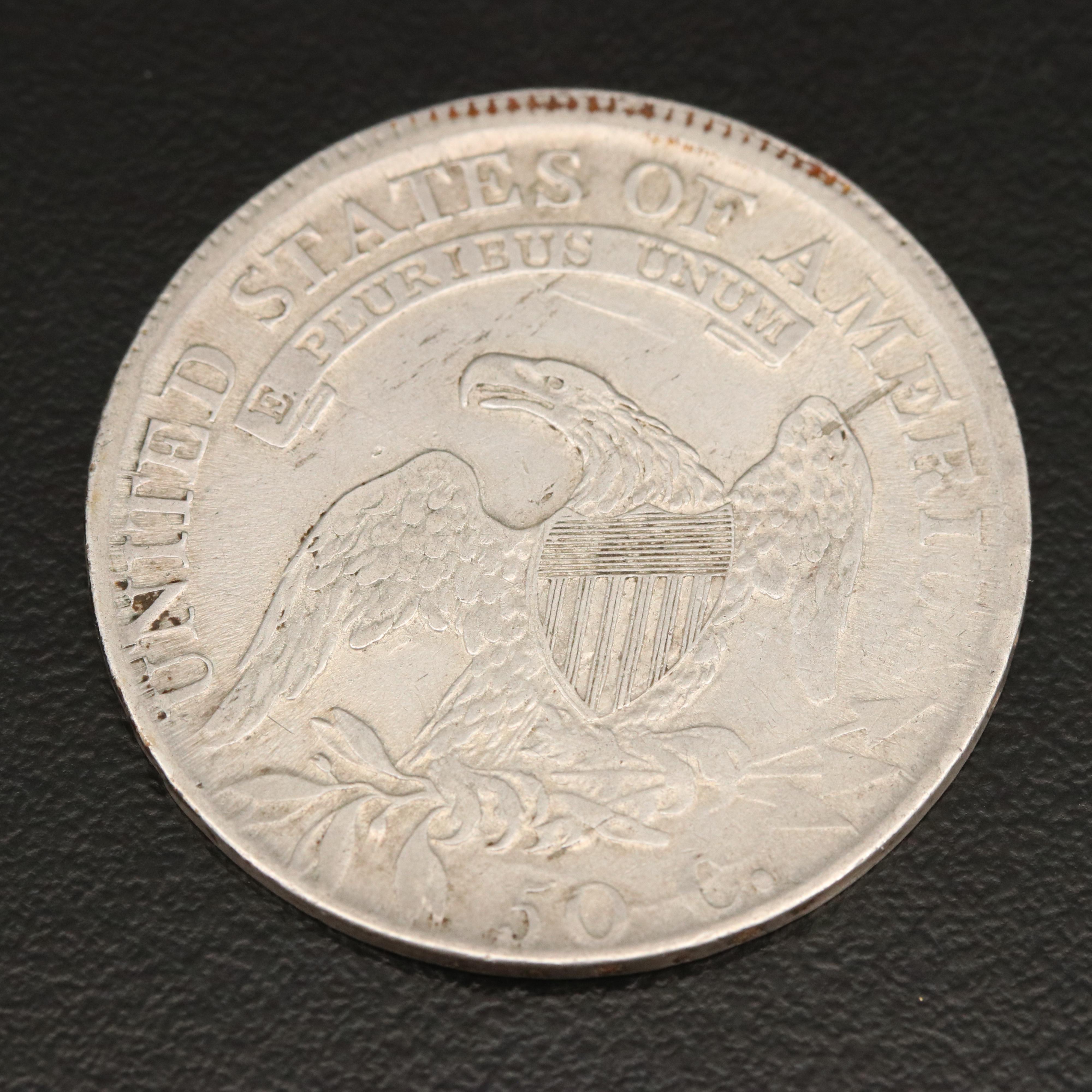 1811/10 Capped Bust Silver Half Dollar