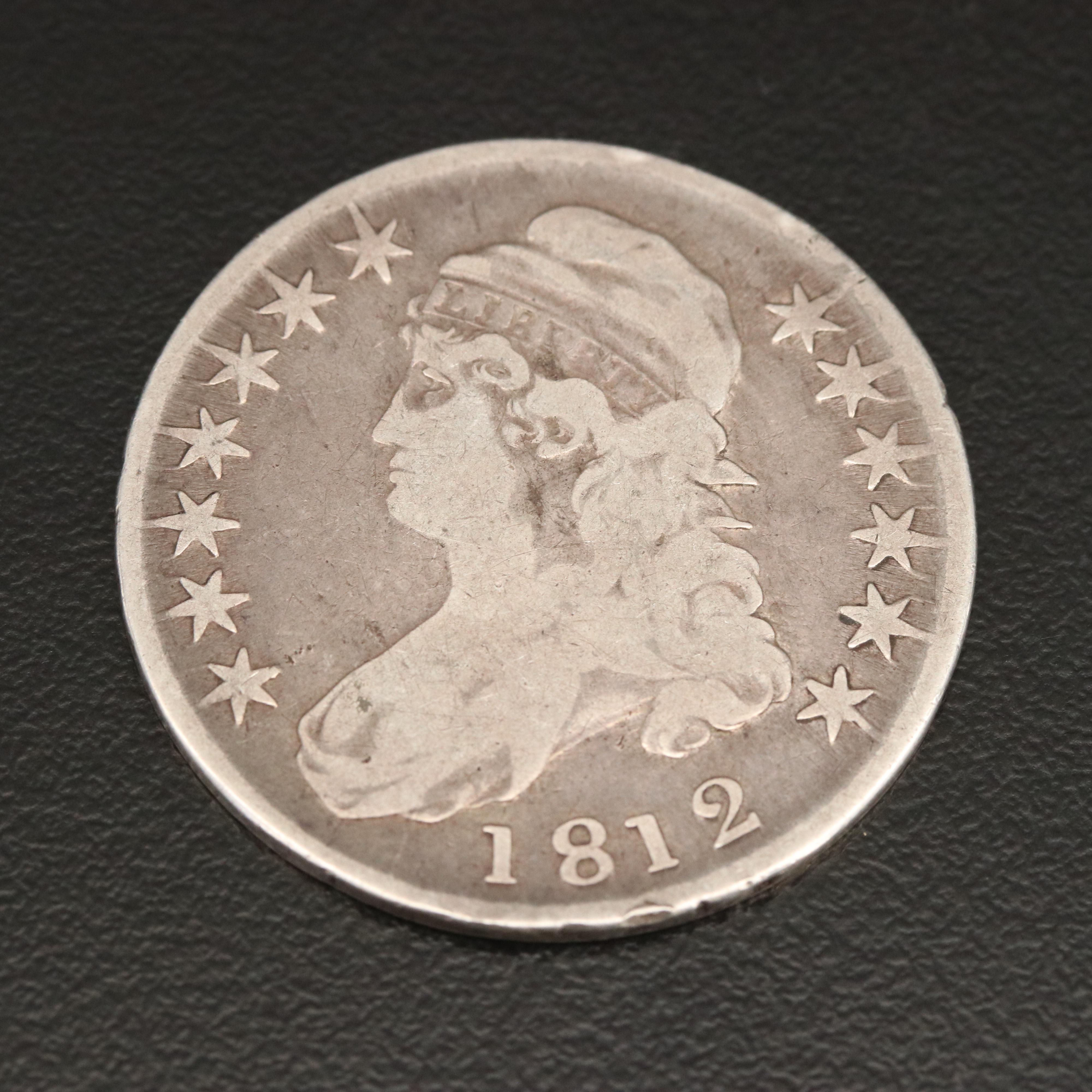 1812 Capped Bust Silver Half Dollar