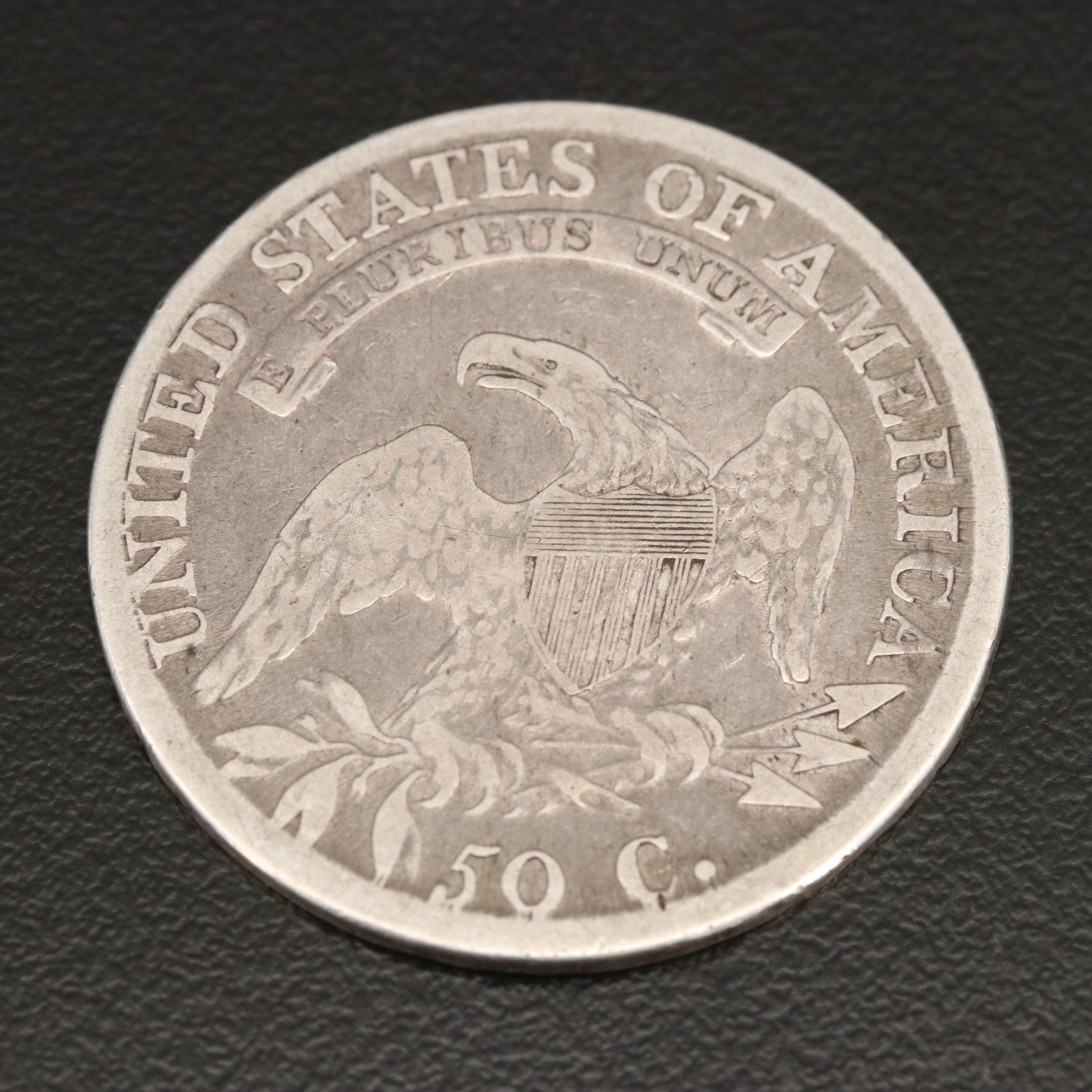 1812 Capped Bust Silver Half Dollar