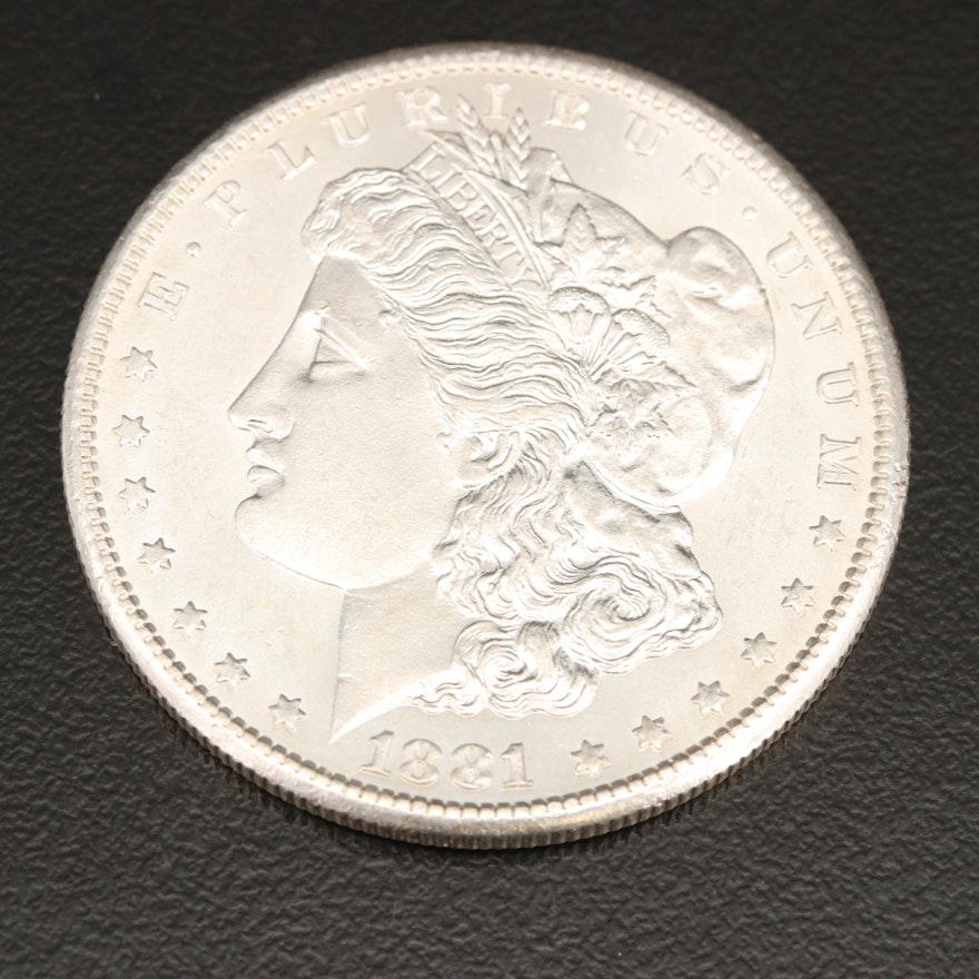 1881-S Morgan Silver Dollar