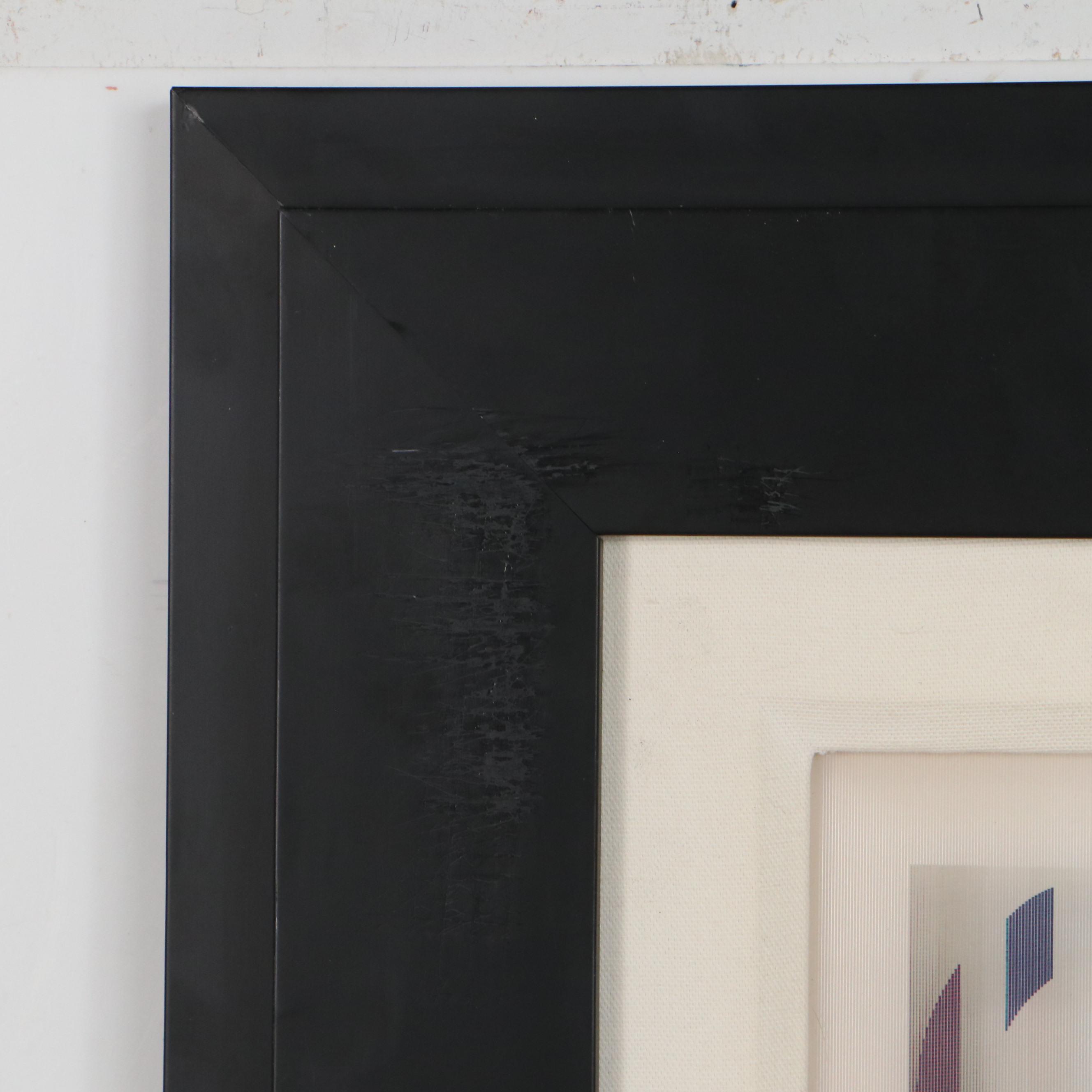 Yaacov Agam Abstract Agamograph "Cele Carnival"