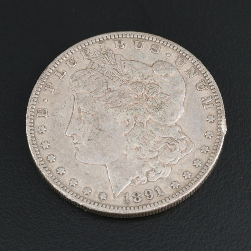 1891-S Morgan Silver Dollar