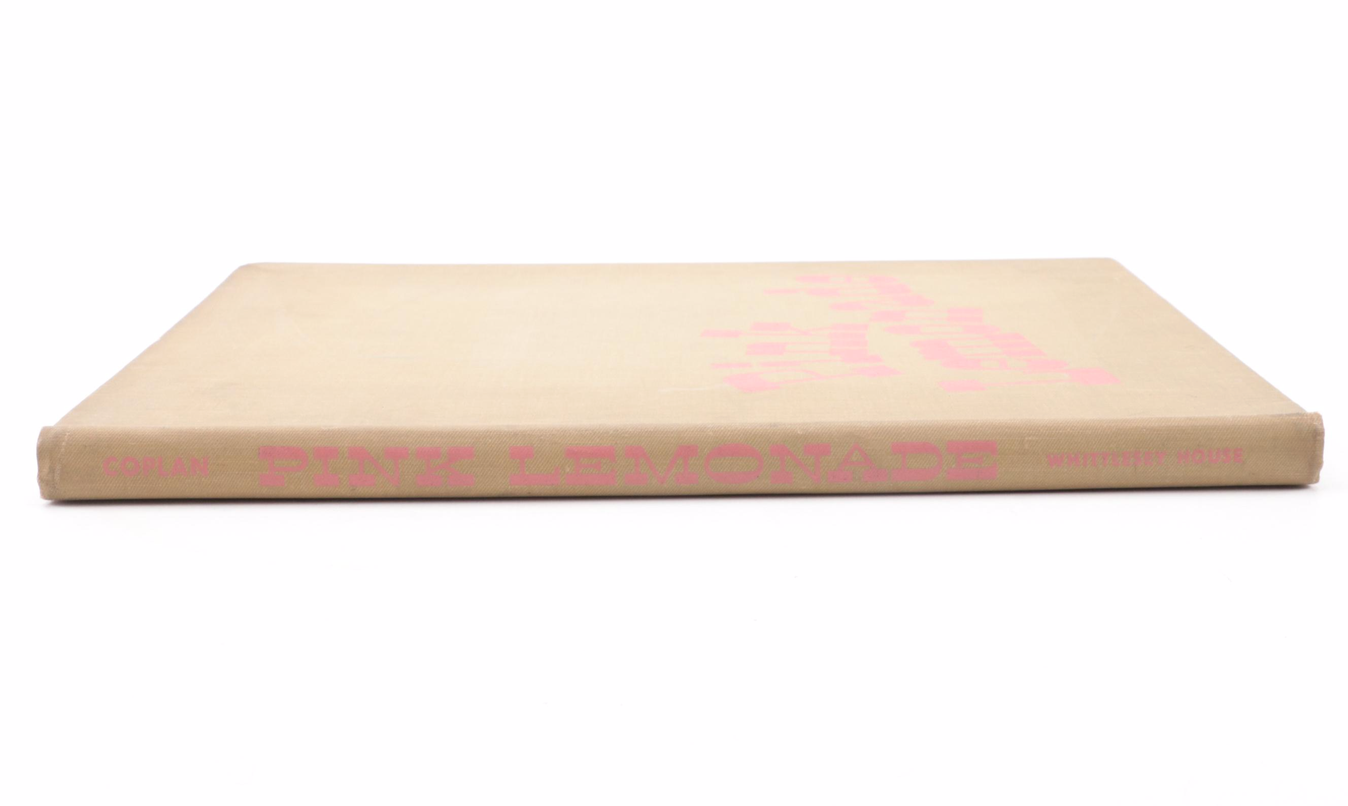 First Edition "Pink Lemonade" by Maxwell Frederic Coplan, 1945