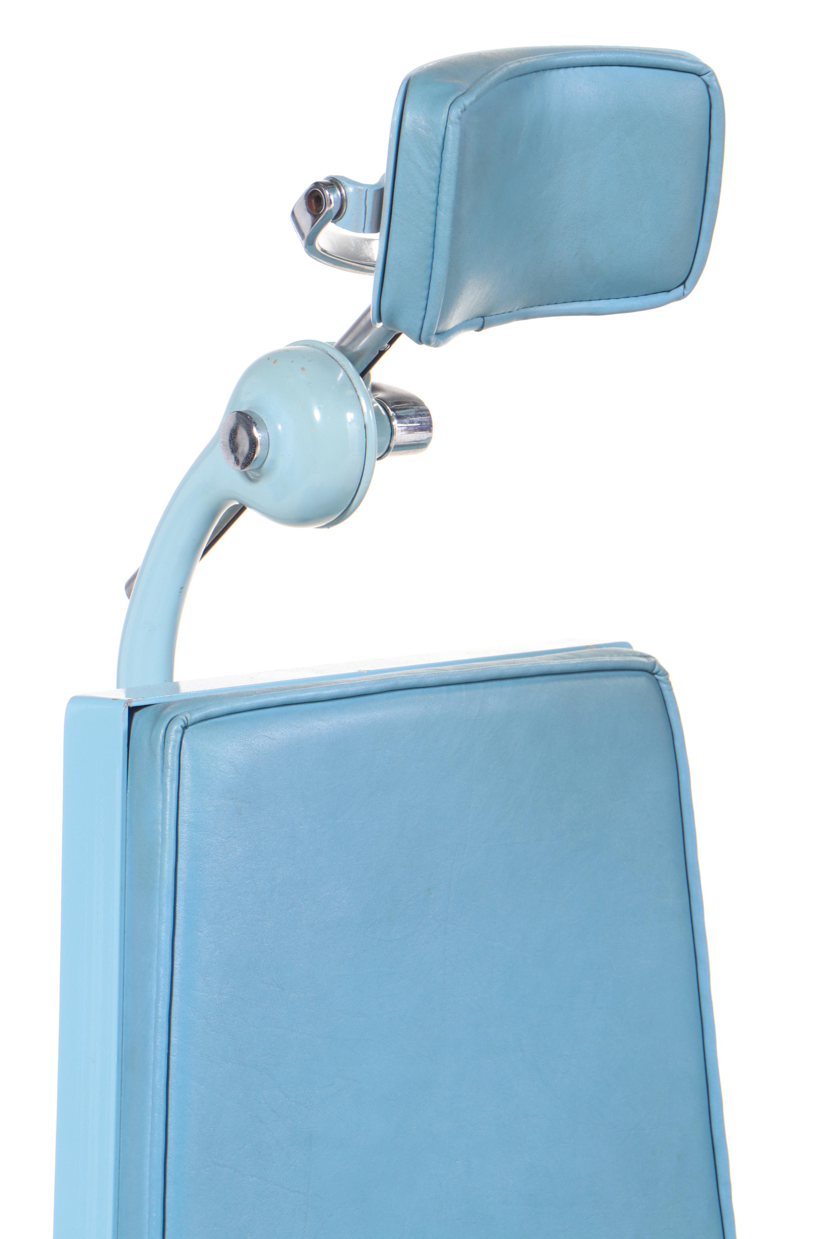 Bausch & Lomb Metal Optometrist Exam Chair, Stand, Phoropter and Keratometer