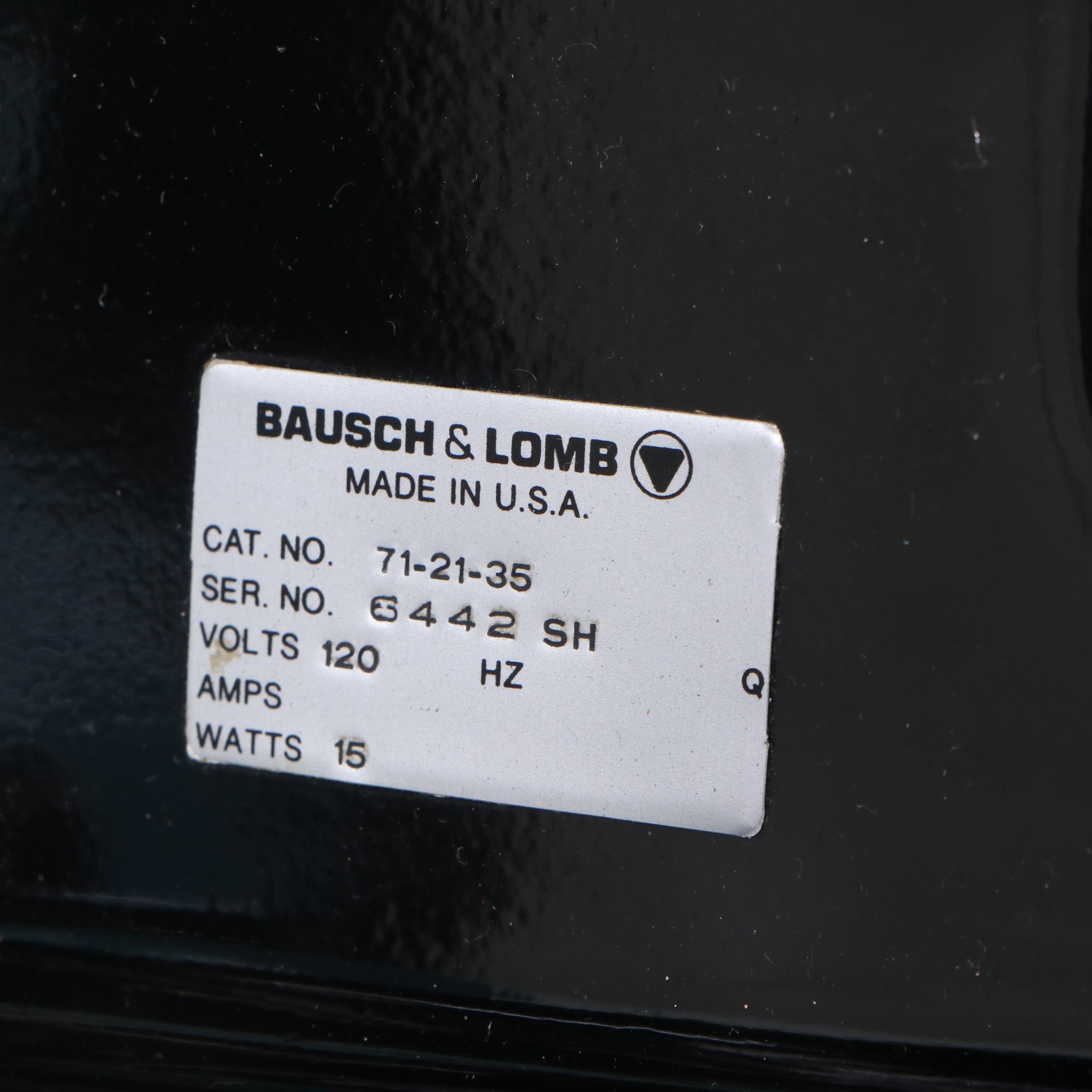 Bausch & Lomb Metal Optometrist Exam Chair, Stand, Phoropter and Keratometer