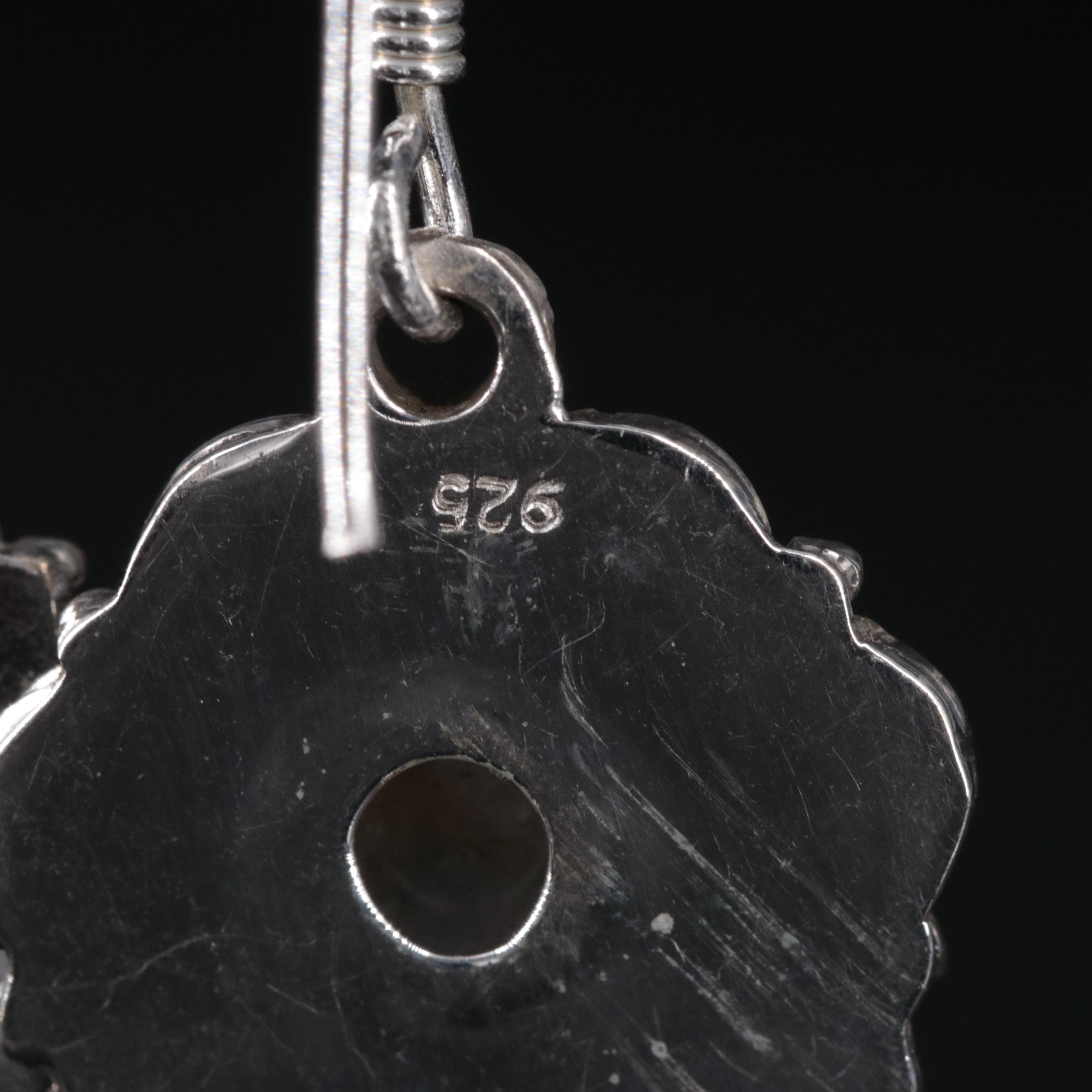 2-Piece Sterling Dangle Earrings Set