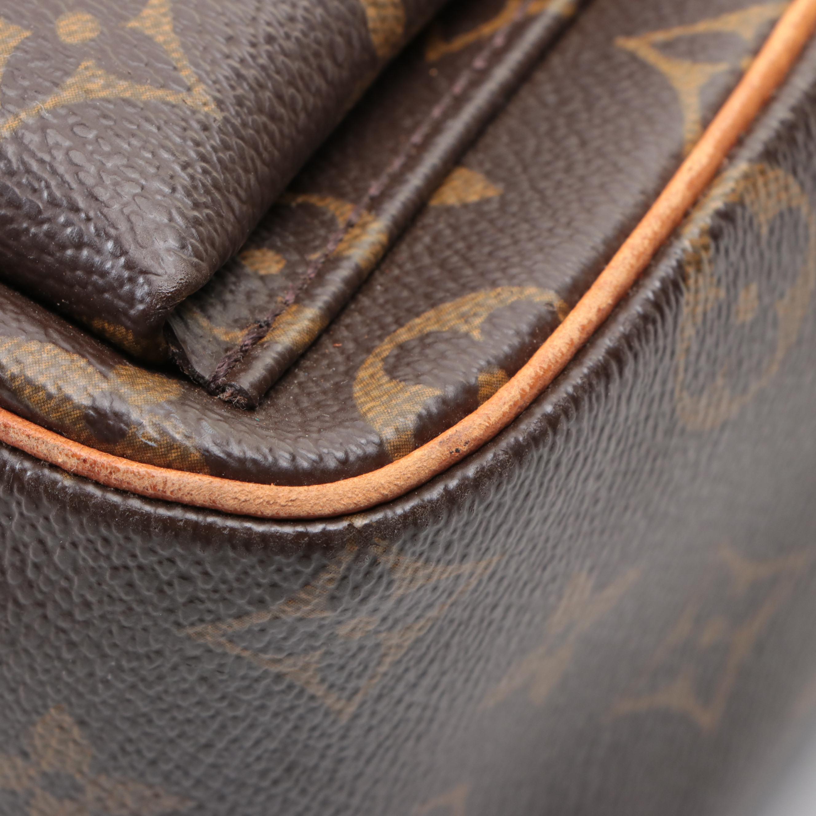 Louis Vuitton Viva Cite GM Shoulder Bag in Monogram Canvas and Leather