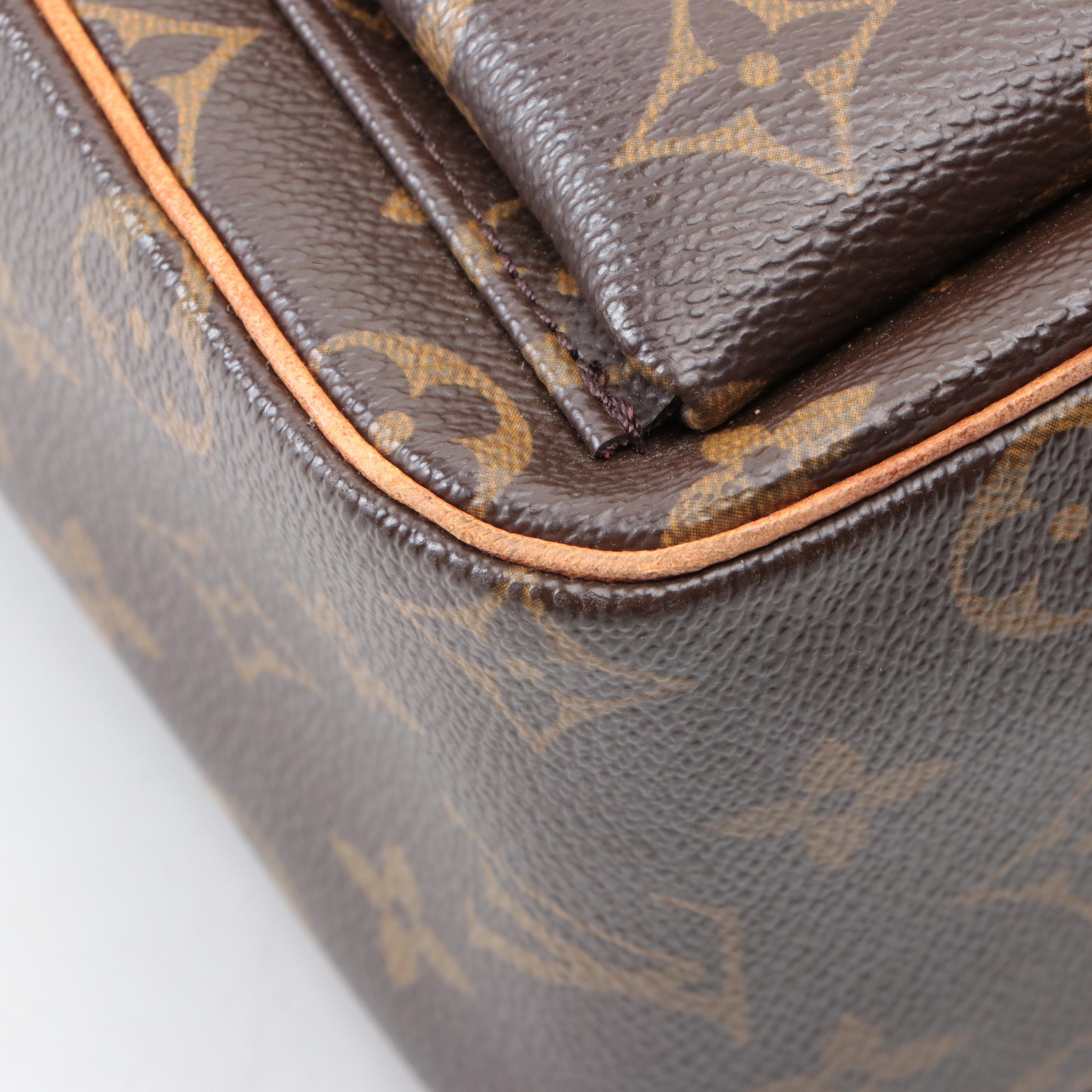 Louis Vuitton Viva Cite GM Shoulder Bag in Monogram Canvas and Leather