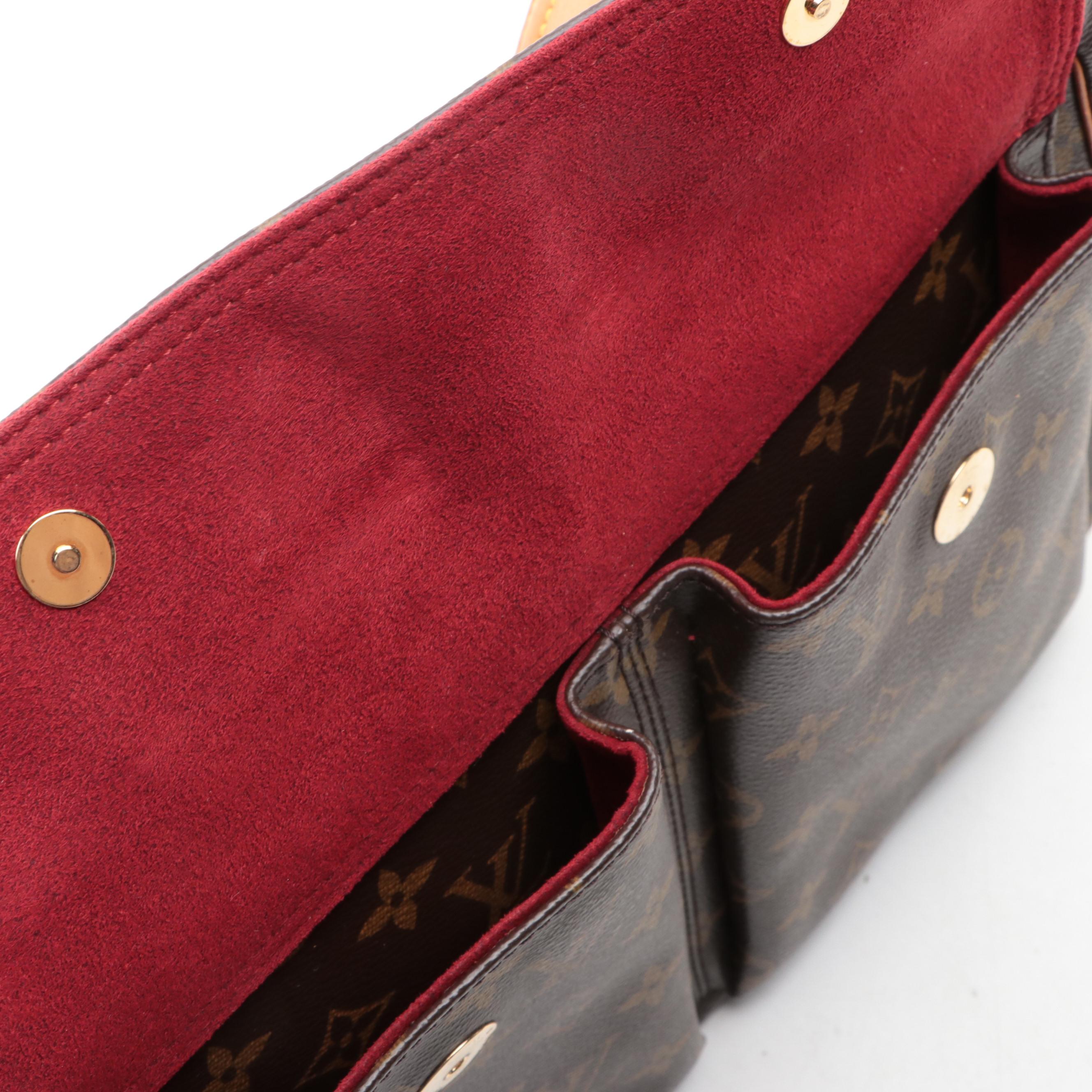 Louis Vuitton Viva Cite GM Shoulder Bag in Monogram Canvas and Leather