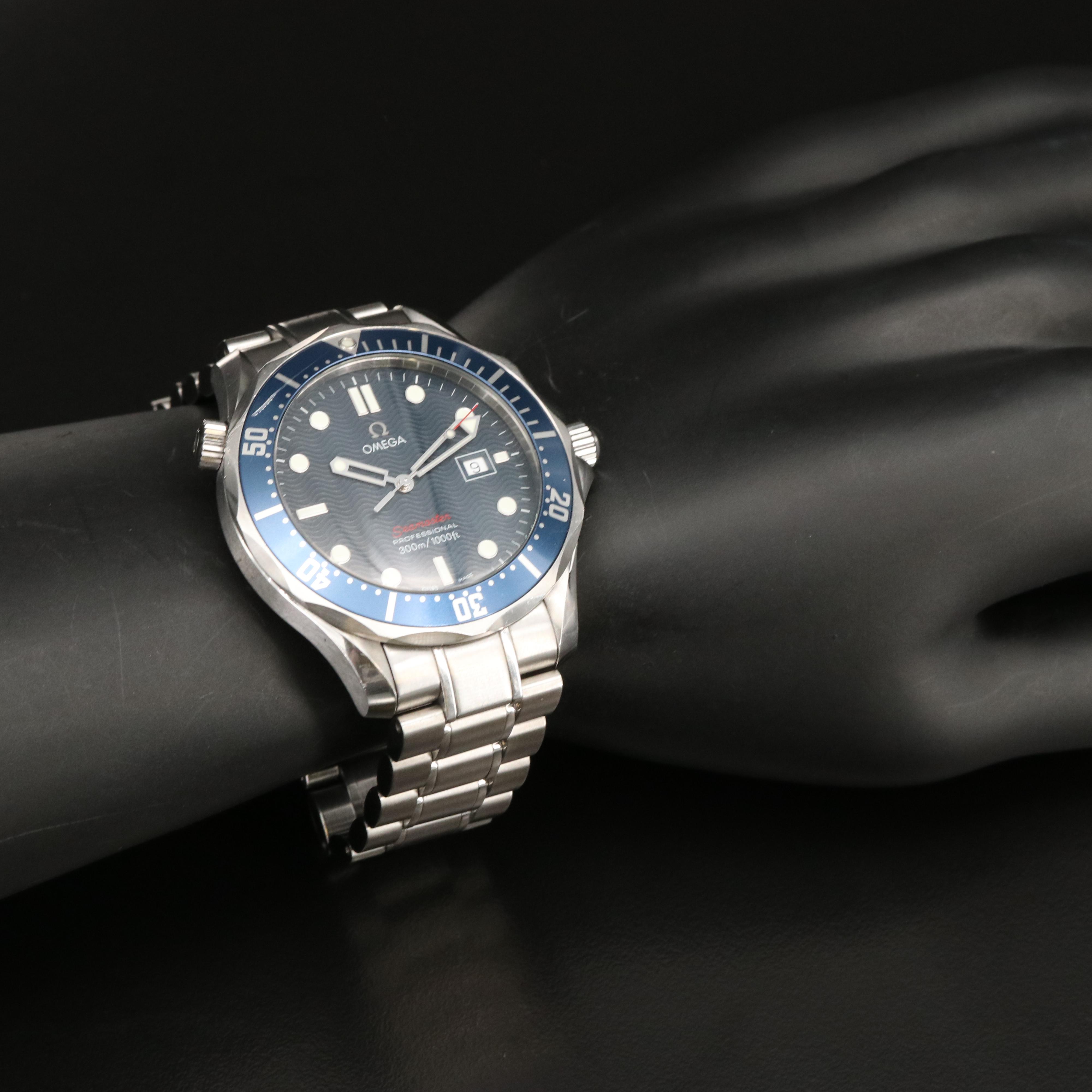 Omega Seamaster Professional 41mm Blue "Bond" Steel Watch