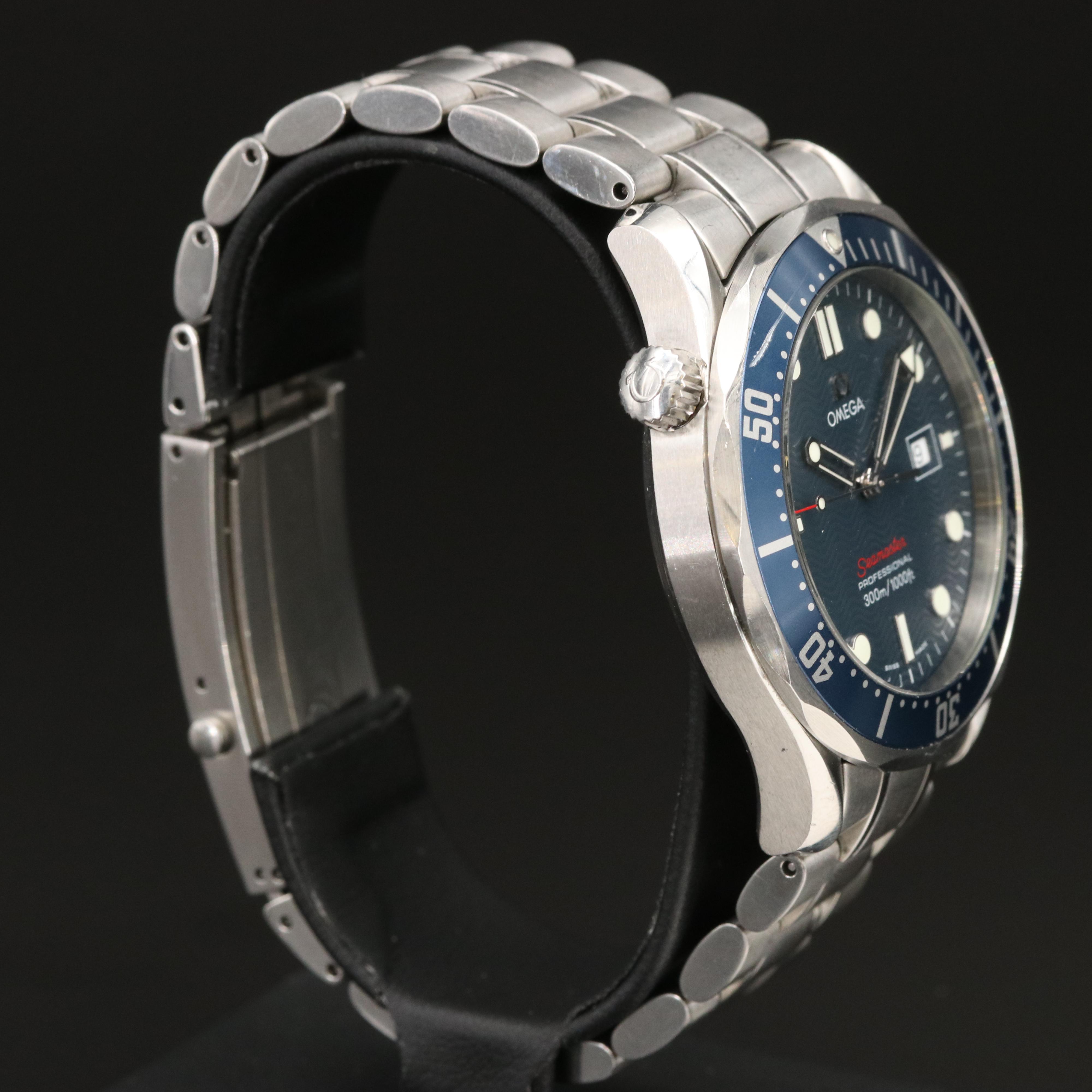 Omega Seamaster Professional 41mm Blue "Bond" Steel Watch