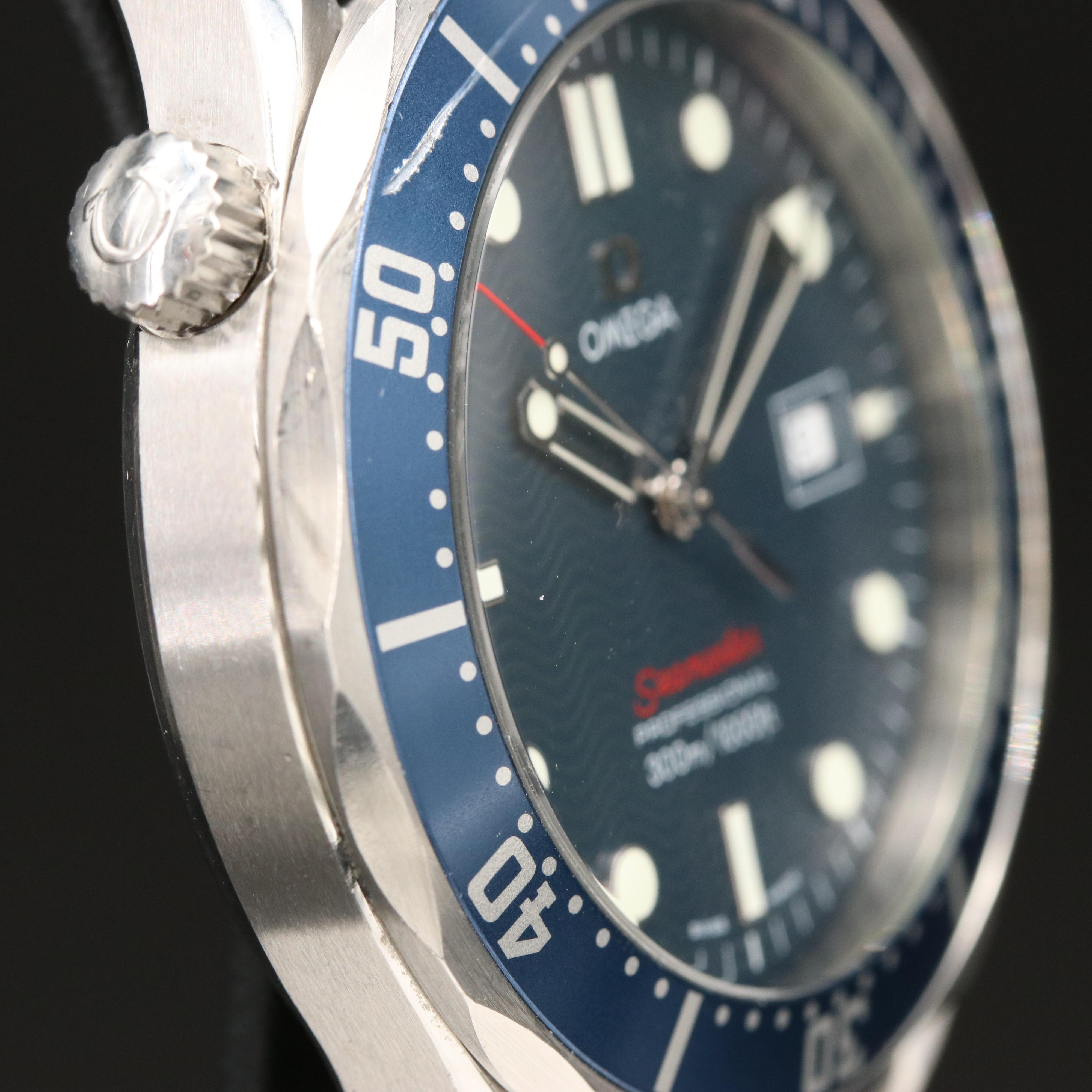 Omega Seamaster Professional 41mm Blue "Bond" Steel Watch