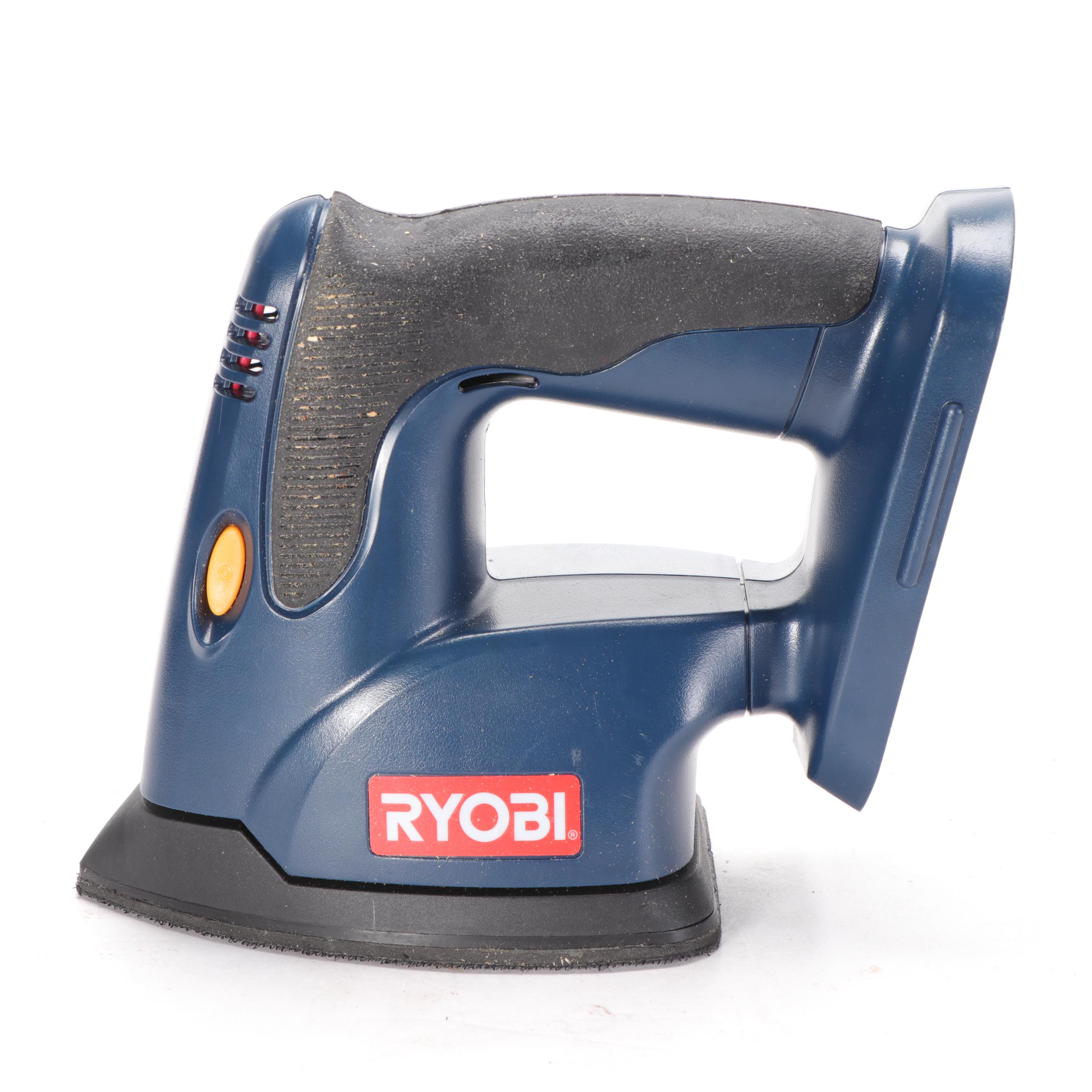 Ryobi Circular Saw, Jig Saw and Finish Sander with Craftsman Saw and Nail Gun