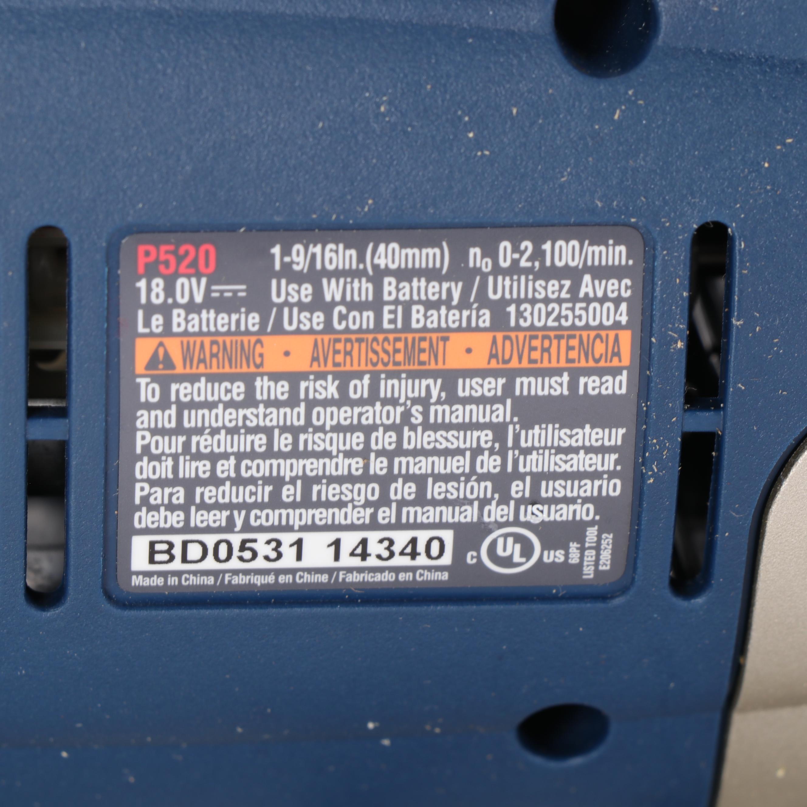 Ryobi Circular Saw, Jig Saw and Finish Sander with Craftsman Saw and Nail Gun