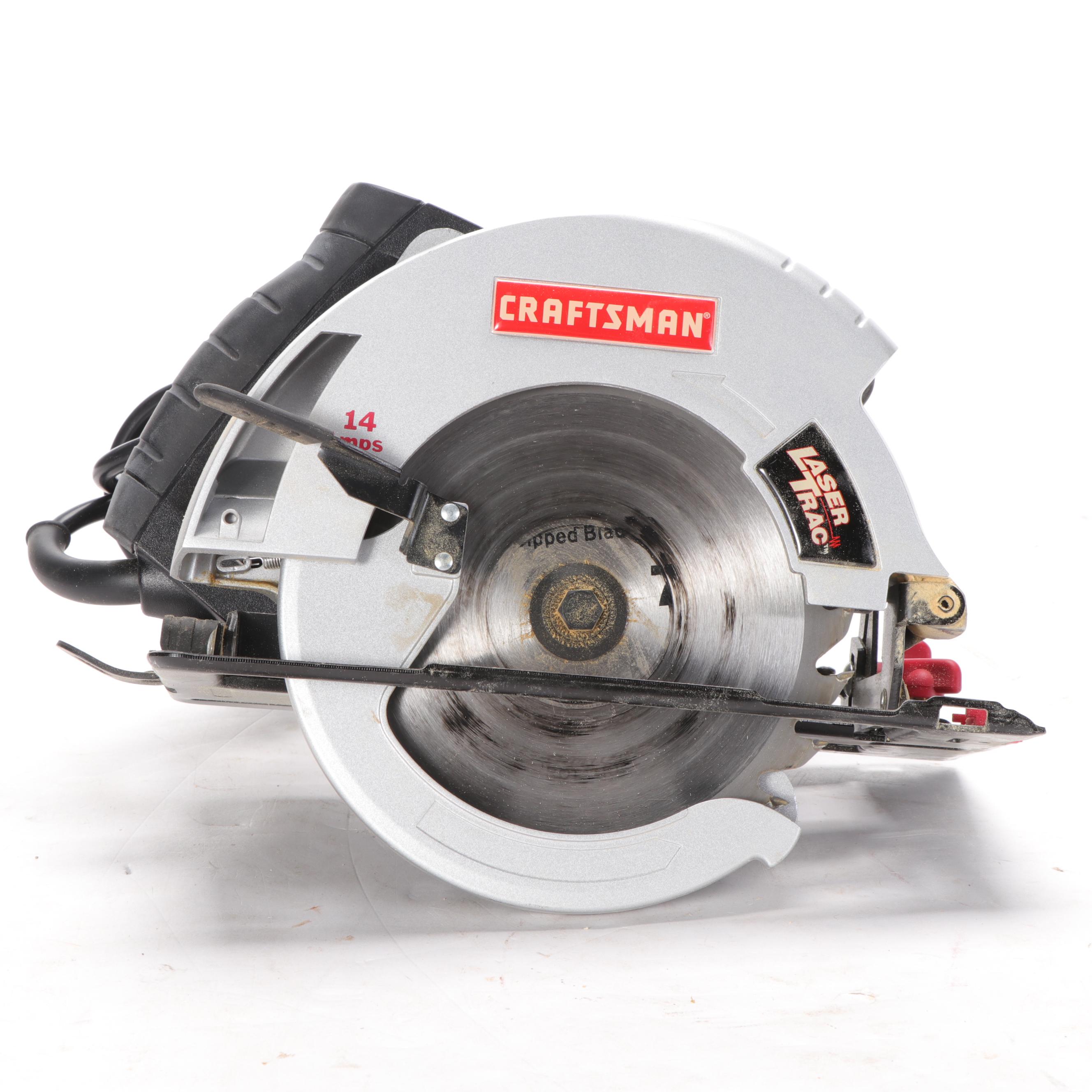 Ryobi Circular Saw, Jig Saw and Finish Sander with Craftsman Saw and Nail Gun