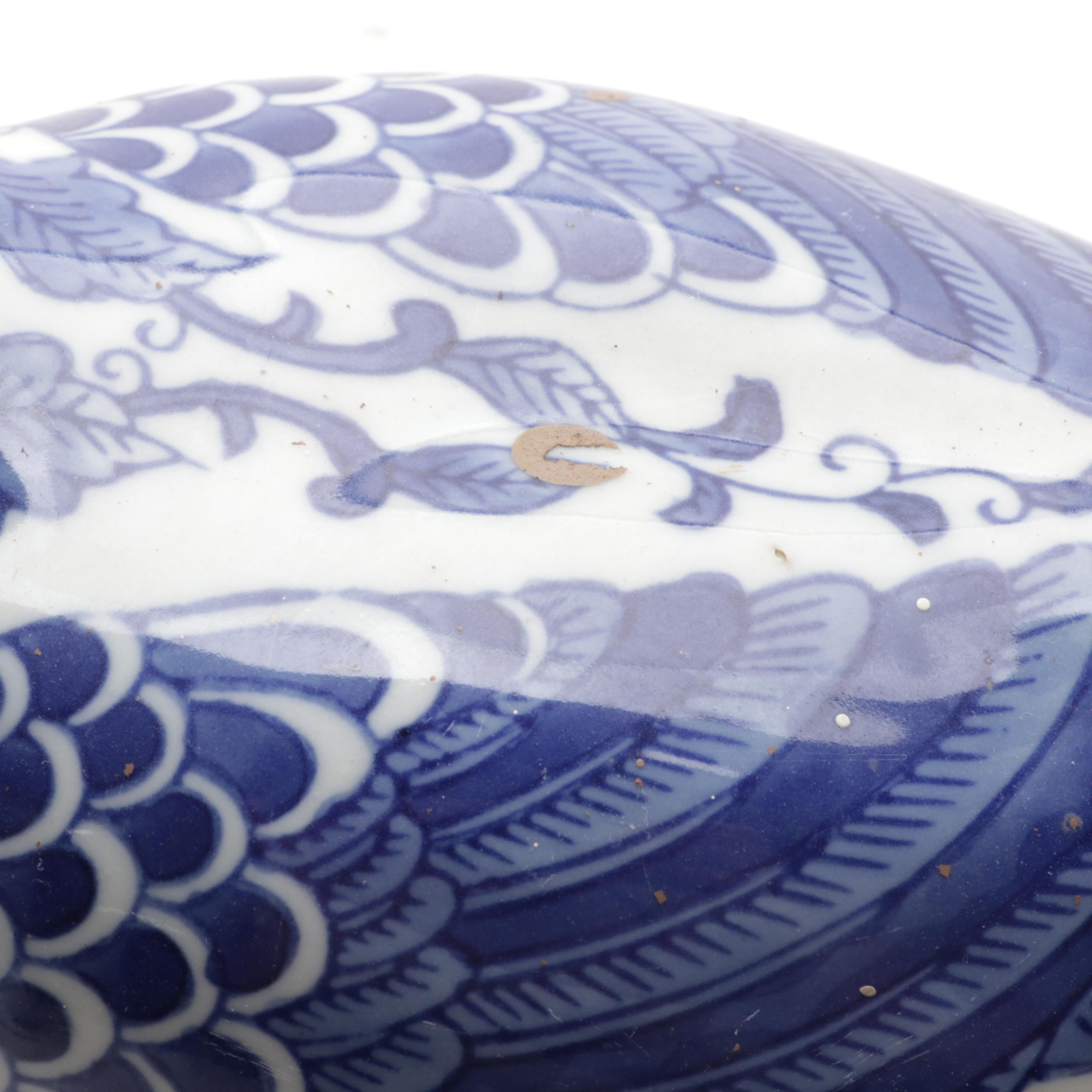 Silvestri, Formalities by Baum Bros and Other Blue and White Porcelain Figurines